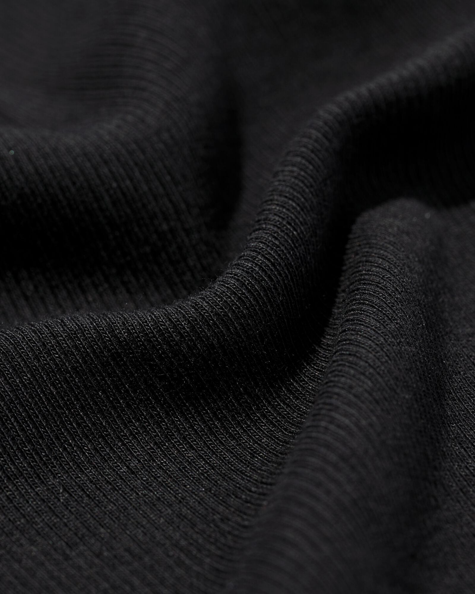 t-shirt femme Clara c&ocirc;tel&eacute; coton noir noir - 36307780BLACK - HEMA