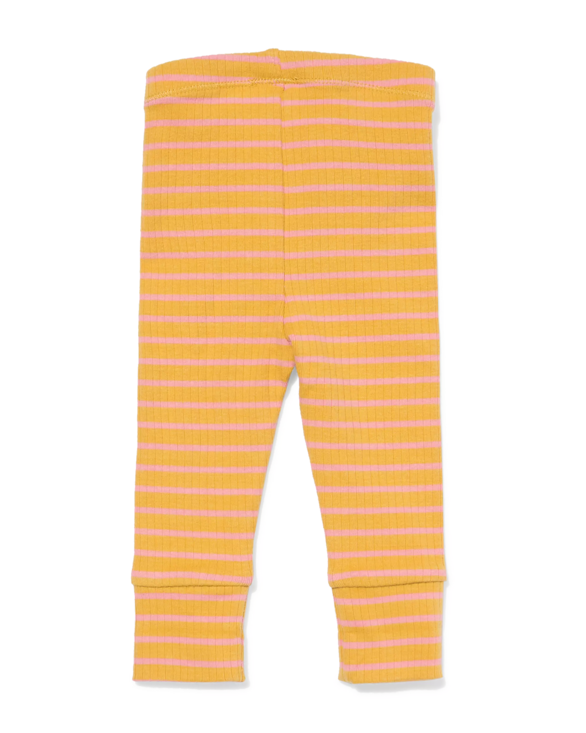 legging évolutif bébé ajusté côtelé rayures