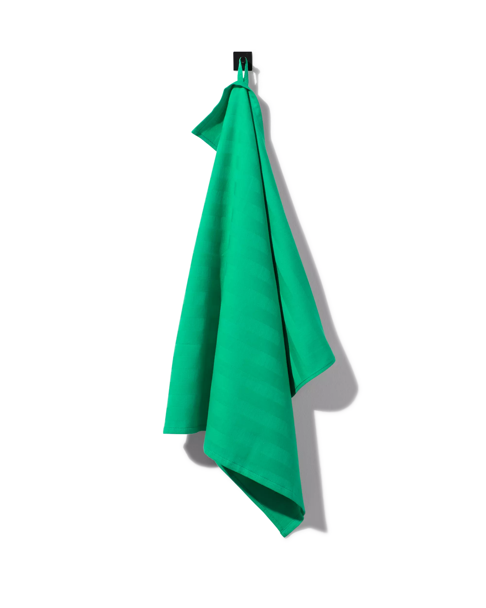 torchon 65x65 coton vert