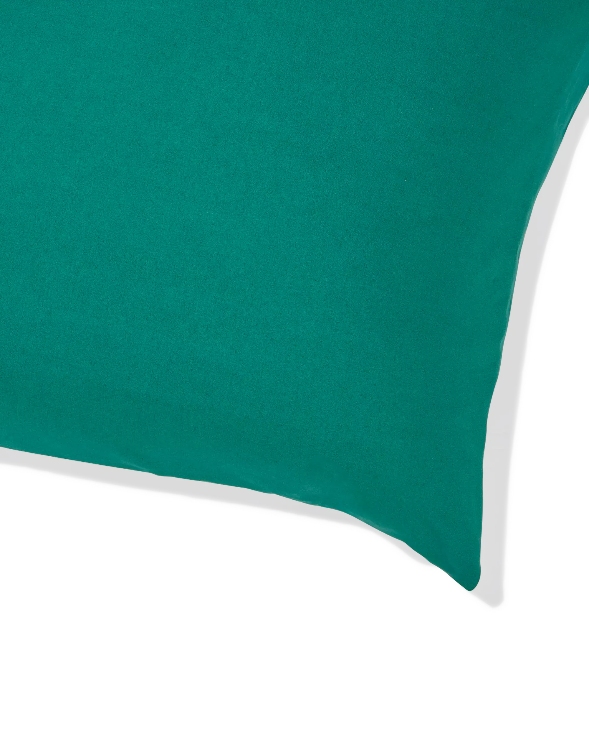 kussensloop 60x70cm zacht katoen donkergroen