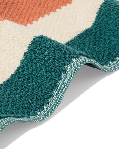 serviette d'invit&eacute; de seconde chance 30x50 cm coton recycl&eacute; &agrave; rayures multi petite serviette - 5200250 - HEMA