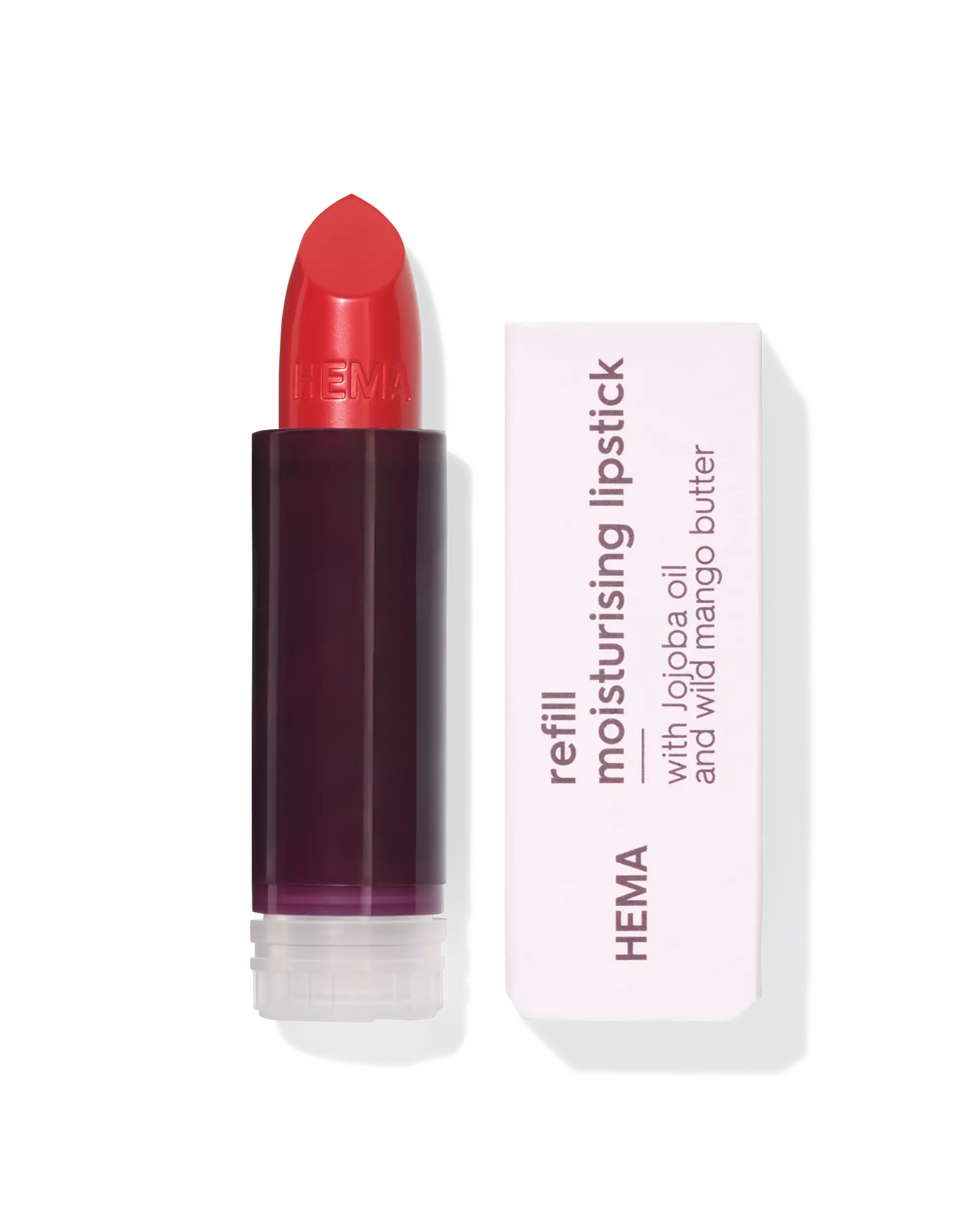 navulling moisturising lipstick 51 fiery red - creamy