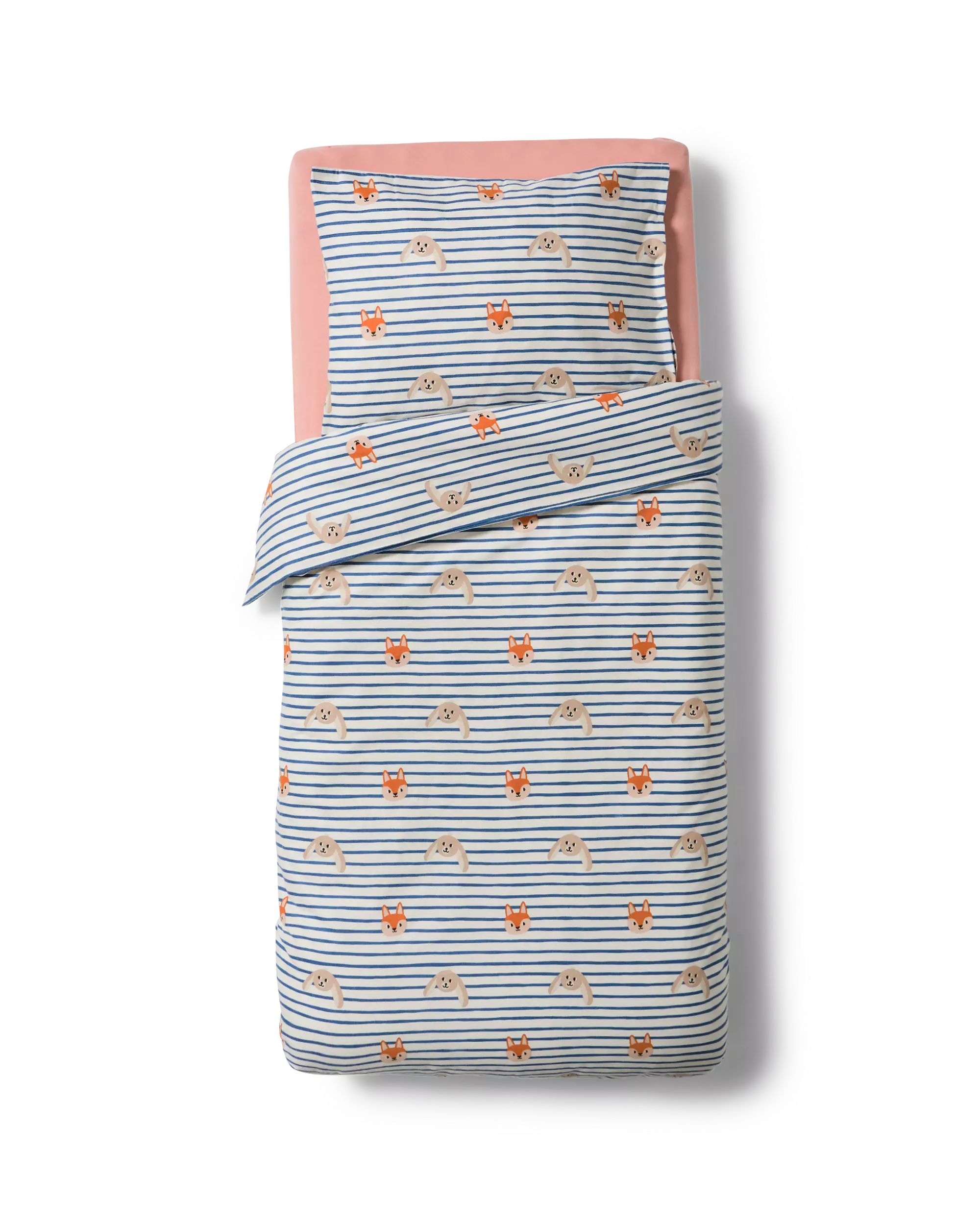 peuterdekbedovertrek 120x150cm flanel dieren
