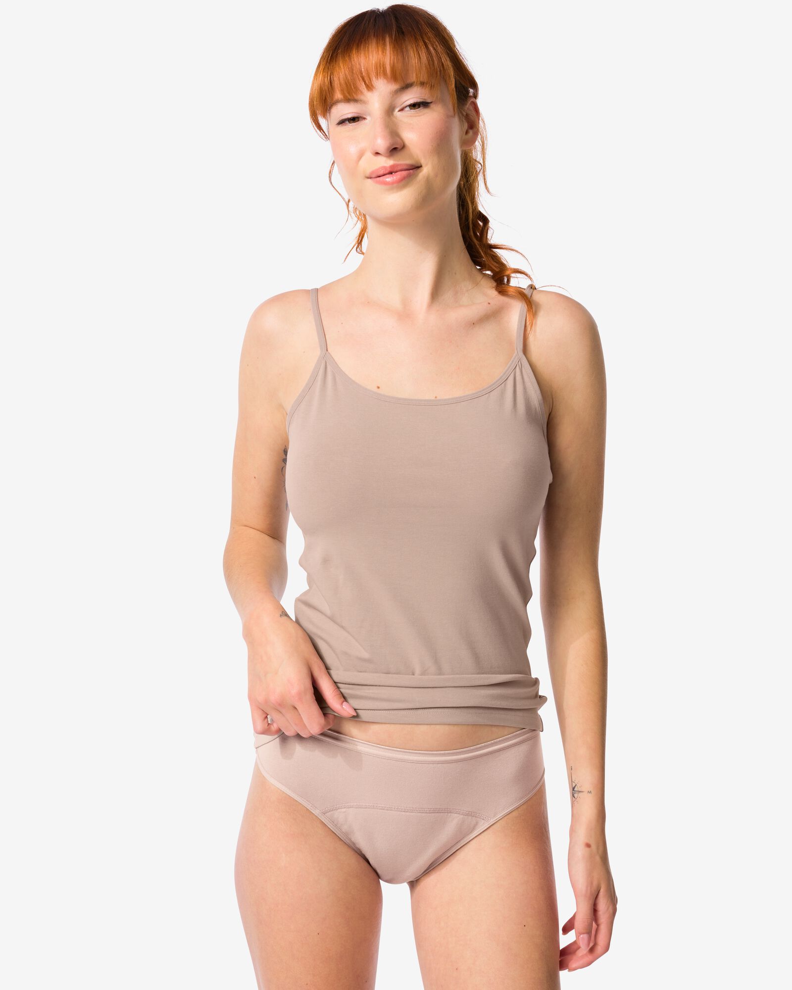 Menstruationsslip aus Baumwolle mit hoher Saugf&auml;higkeit beige beige - 19681201BEIGE - HEMA