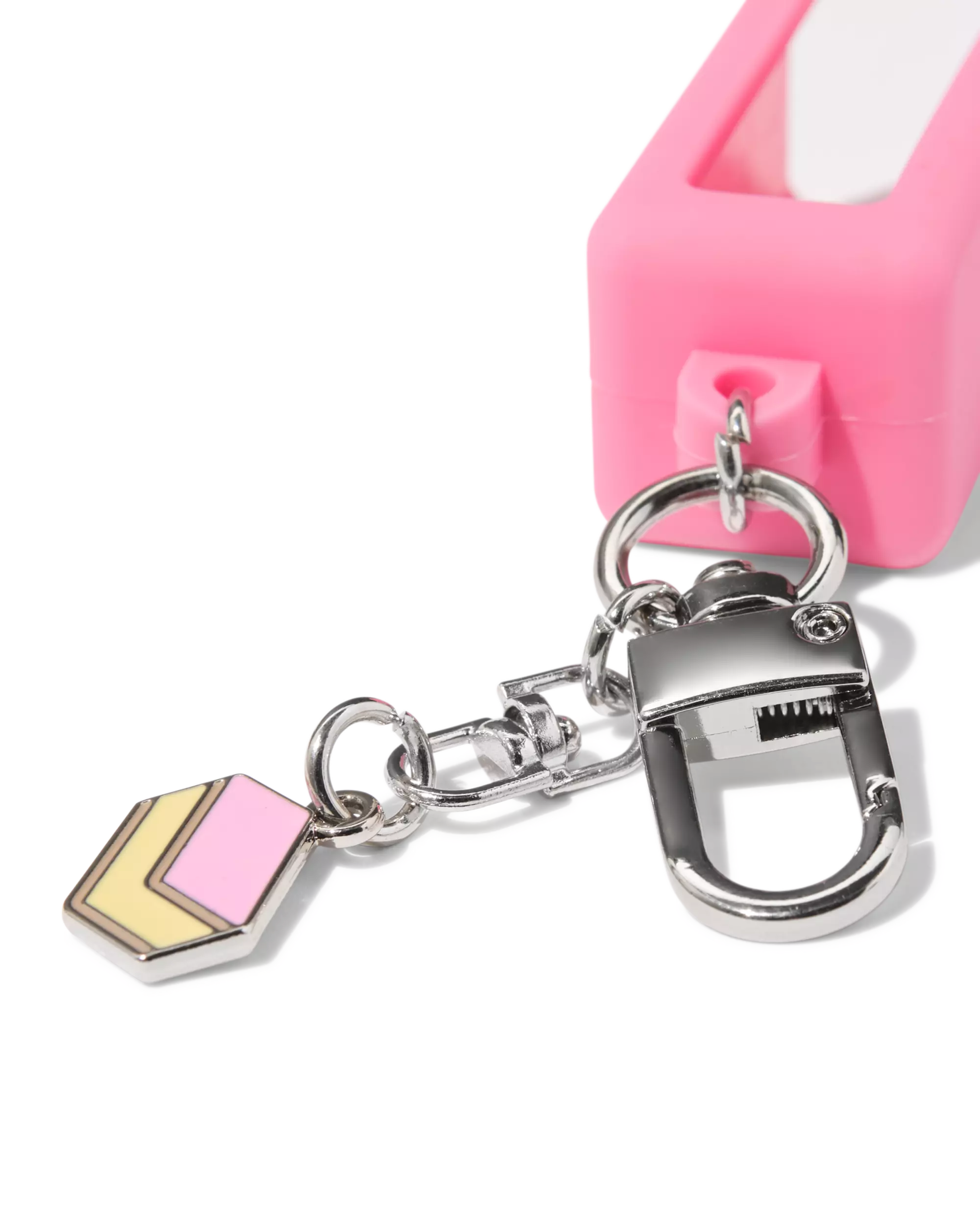 sleutelhanger lipstickhouder siliconen met tompouce