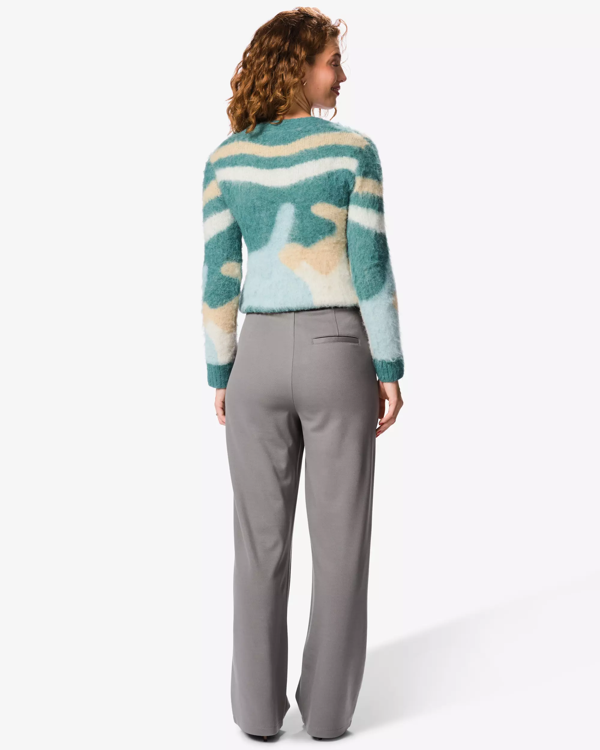 pantalon femme coupe régulière