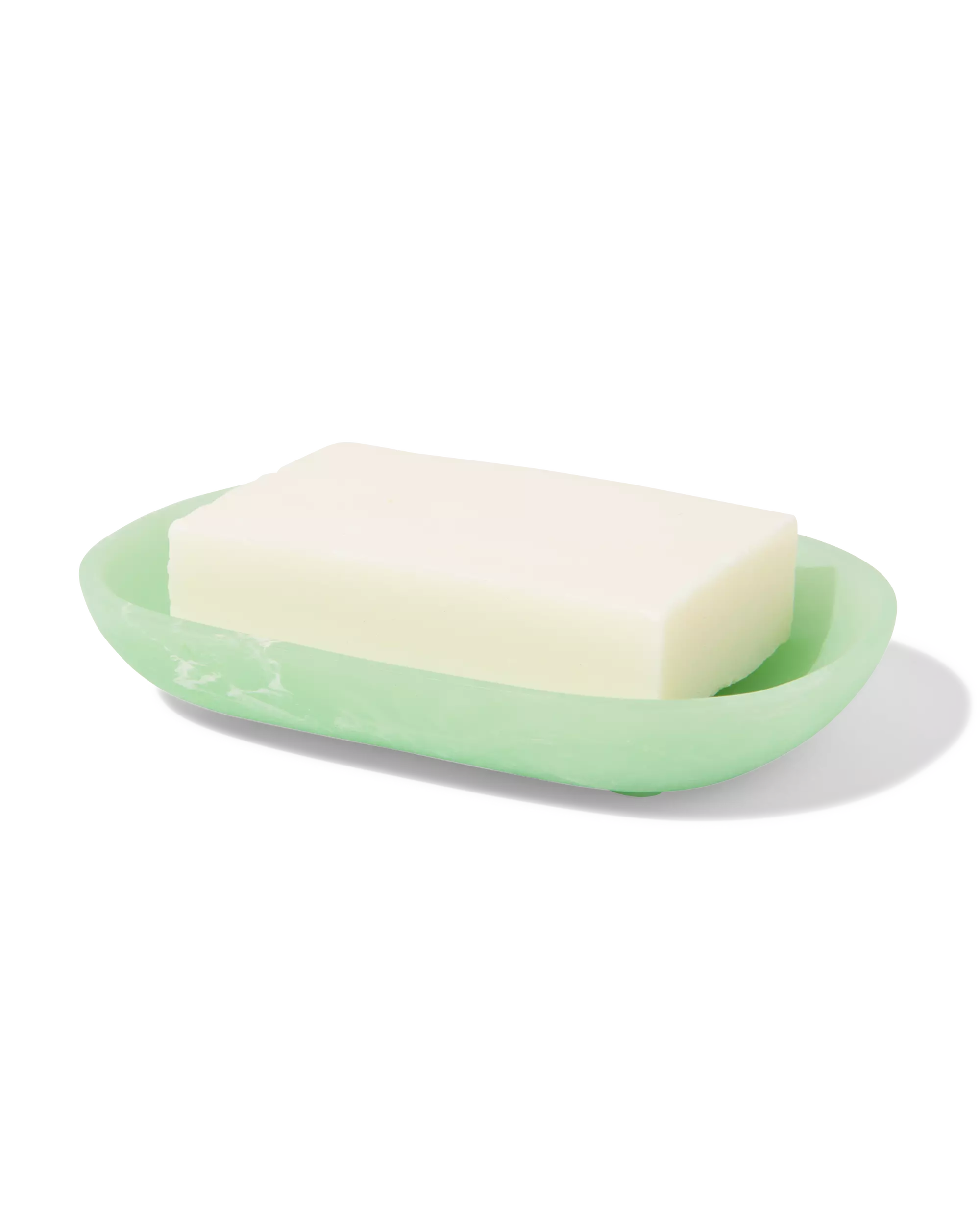porte-savon 9x13 cm époxy aspect marbre vert