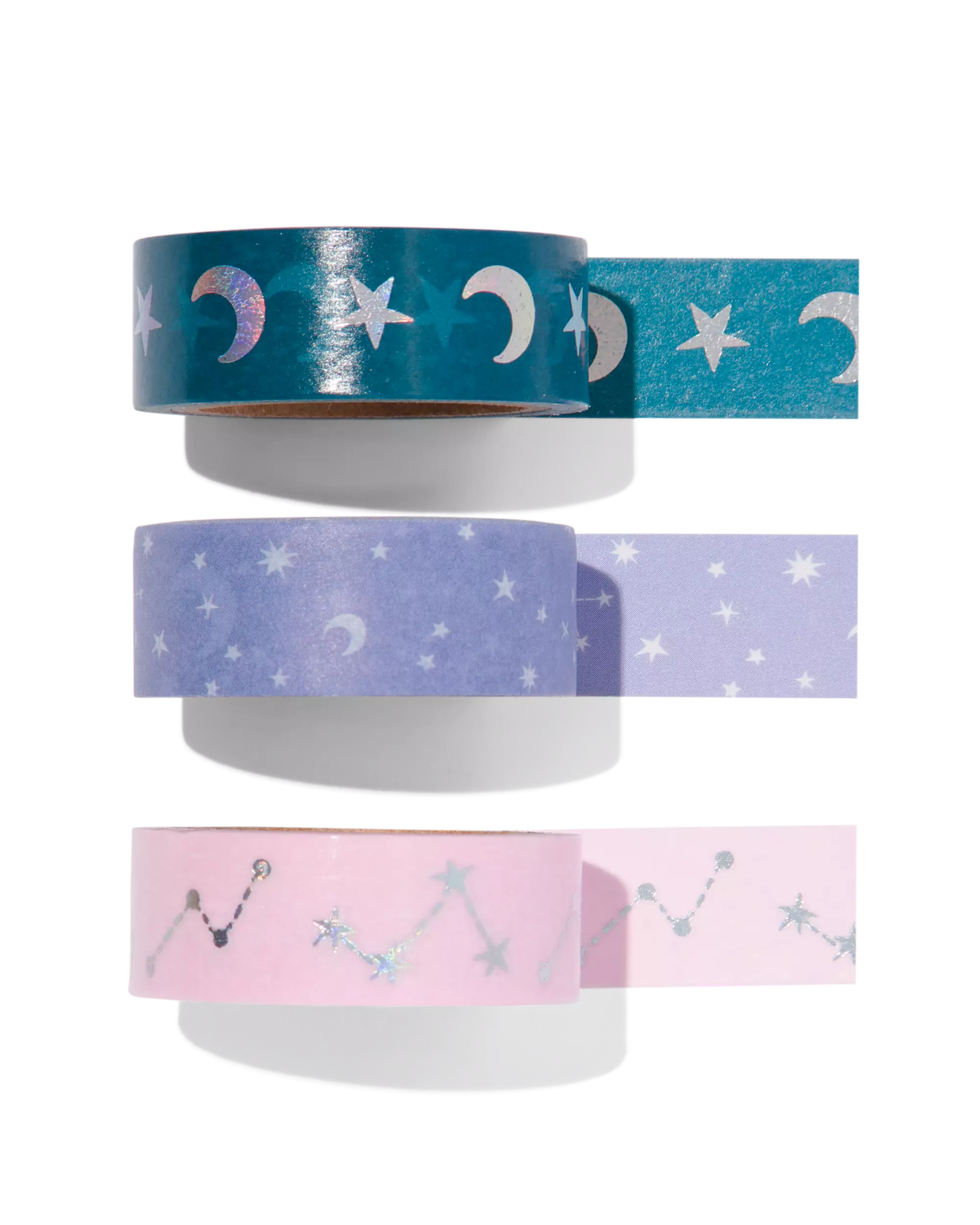 3er-Pack Washi Tape, Sterne
