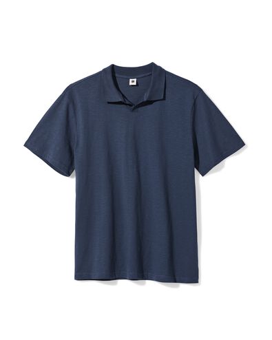 polo homme Jack brut bleu fonc&eacute; - 2179120DARKBLUE - HEMA