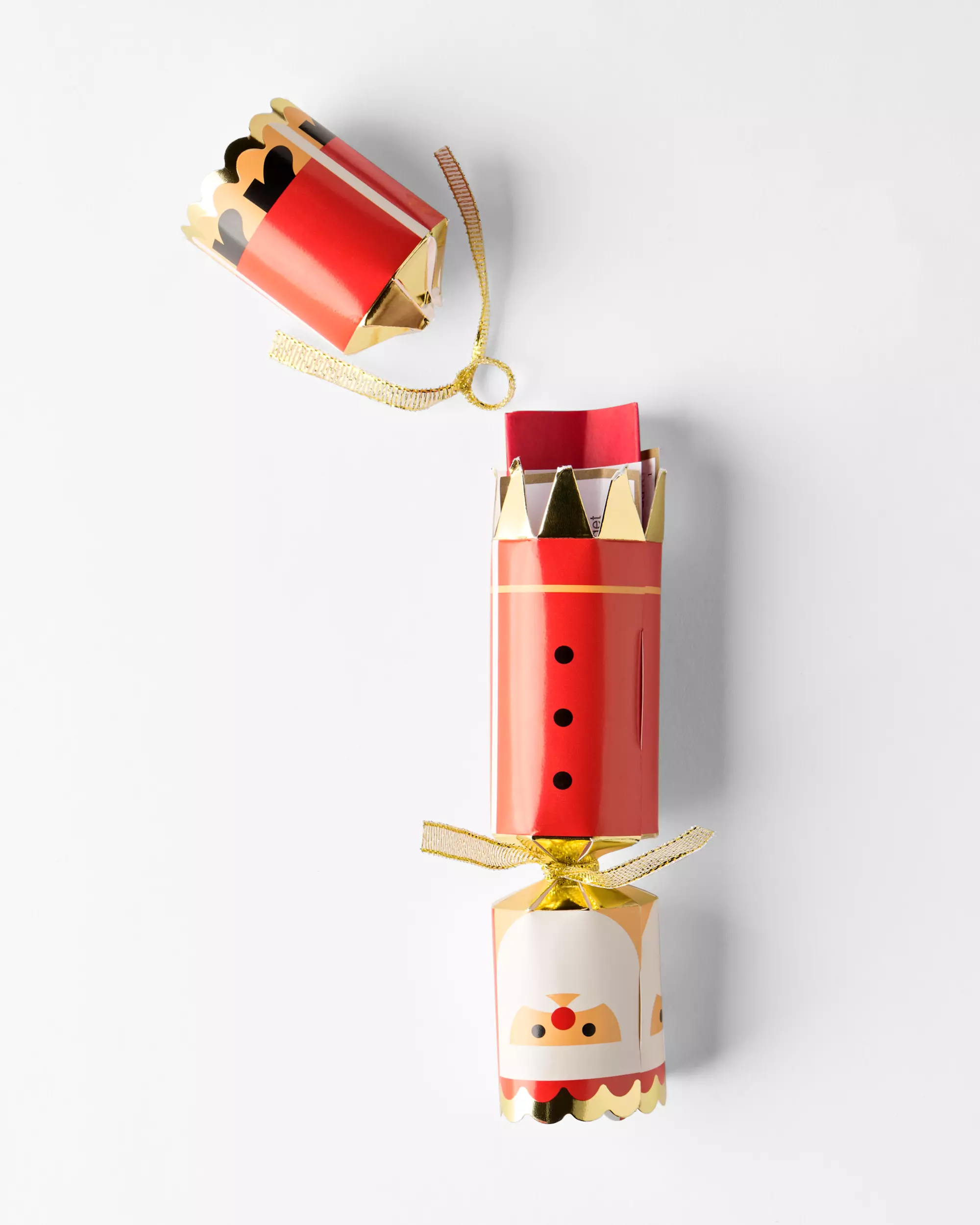 papillotes surprises 24 cm père noël - 6 pièces