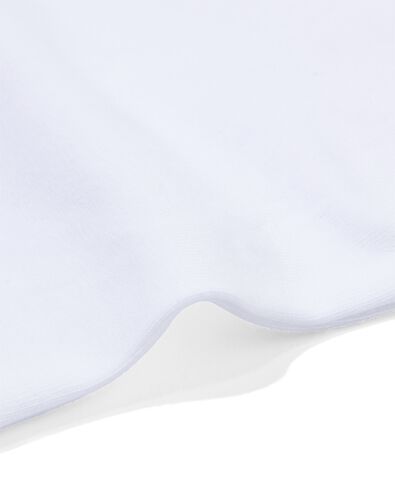 d&eacute;bardeur femme coton &agrave; bretelles spaghetti blanc blanc - 19666999WHITE - HEMA