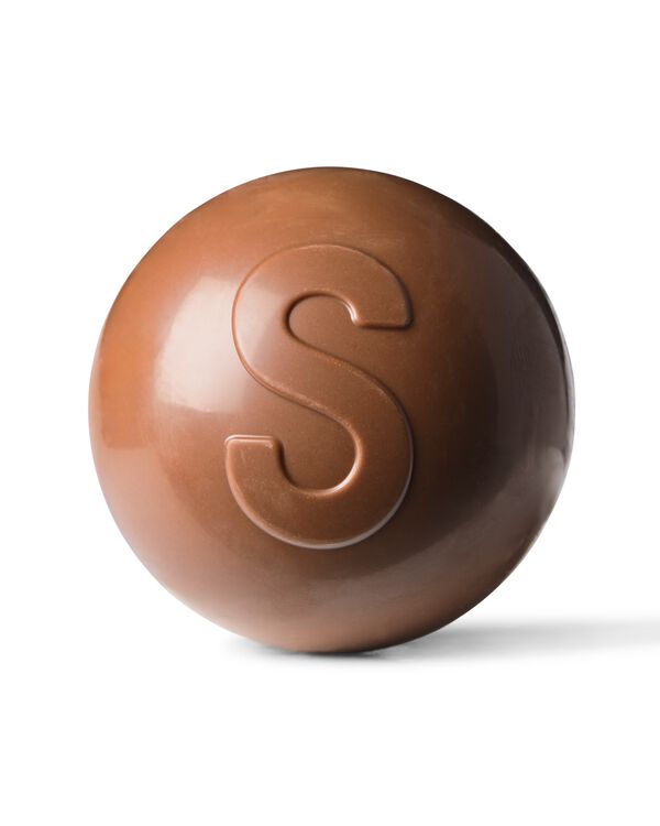 chocobomb melk met marshmallows letter S 45g S - 24562618S - HEMA