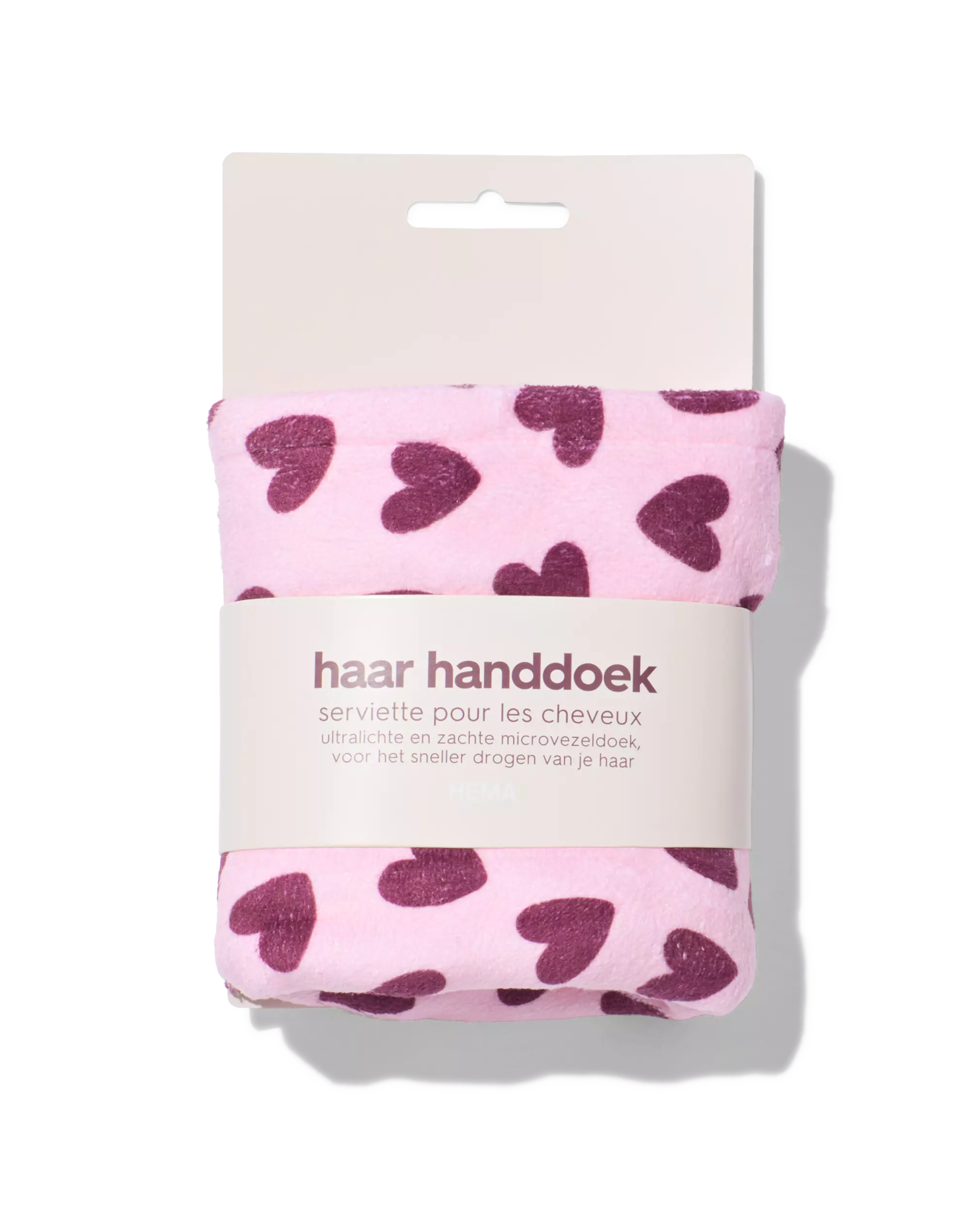serviette pour cheveux en microfibre