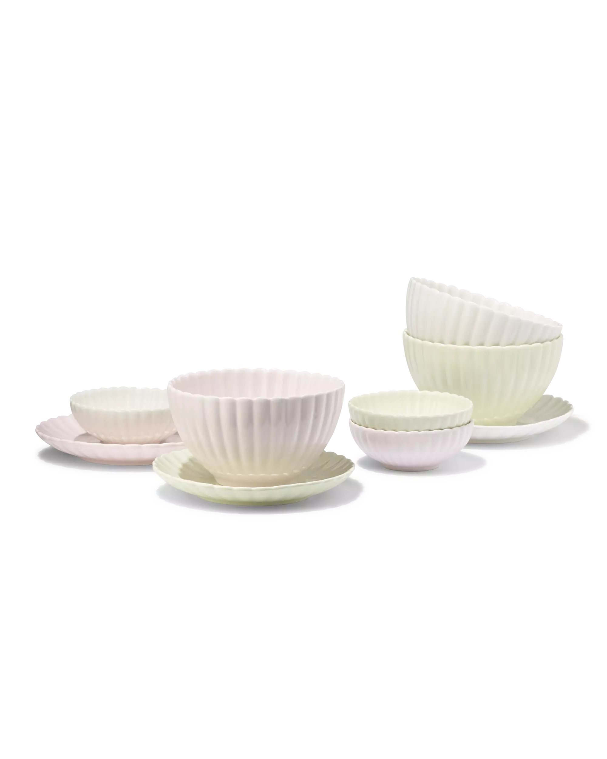 bol Ø12cm Trend faïence blanc fleur