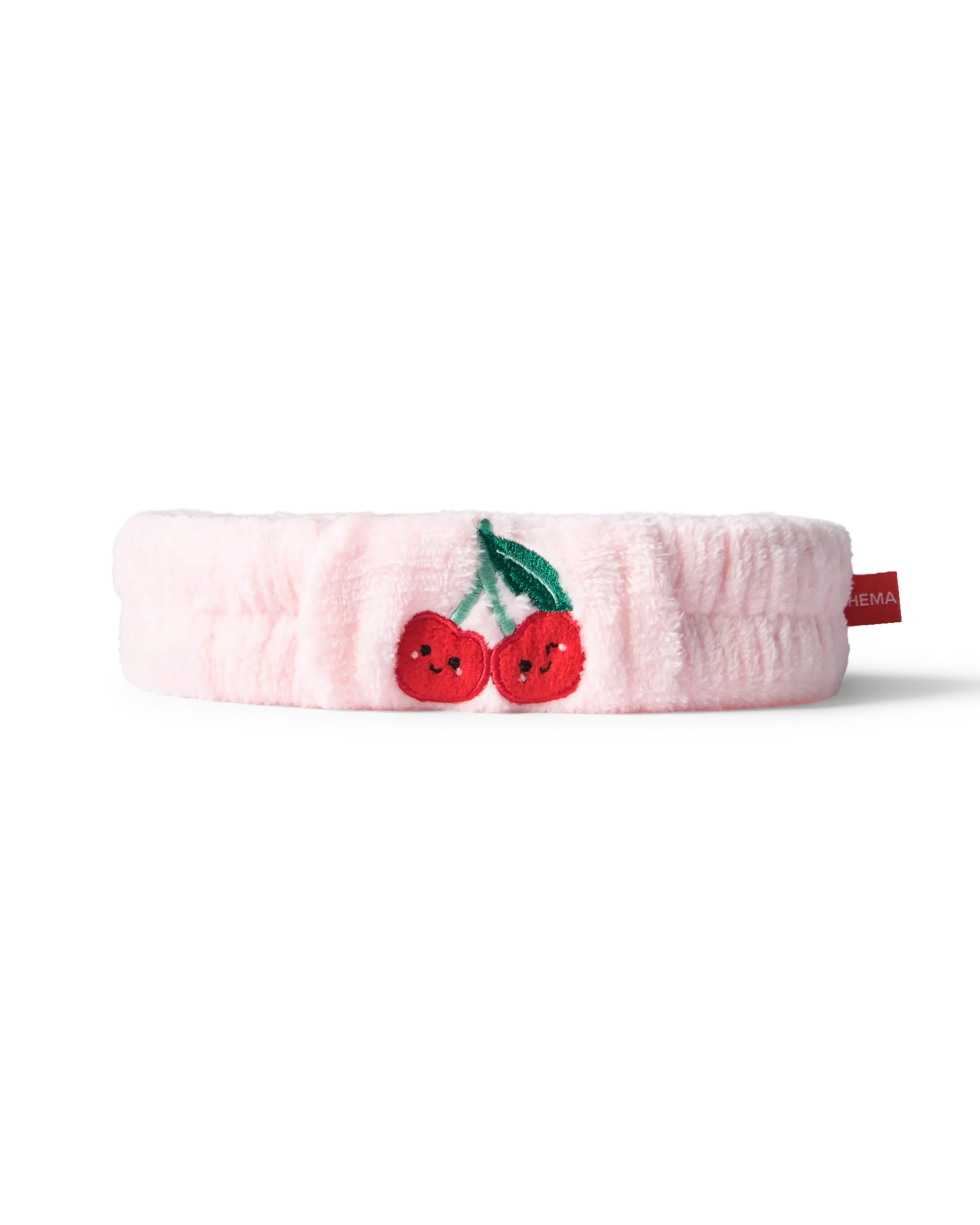 bandeau pour maquillage cerise
