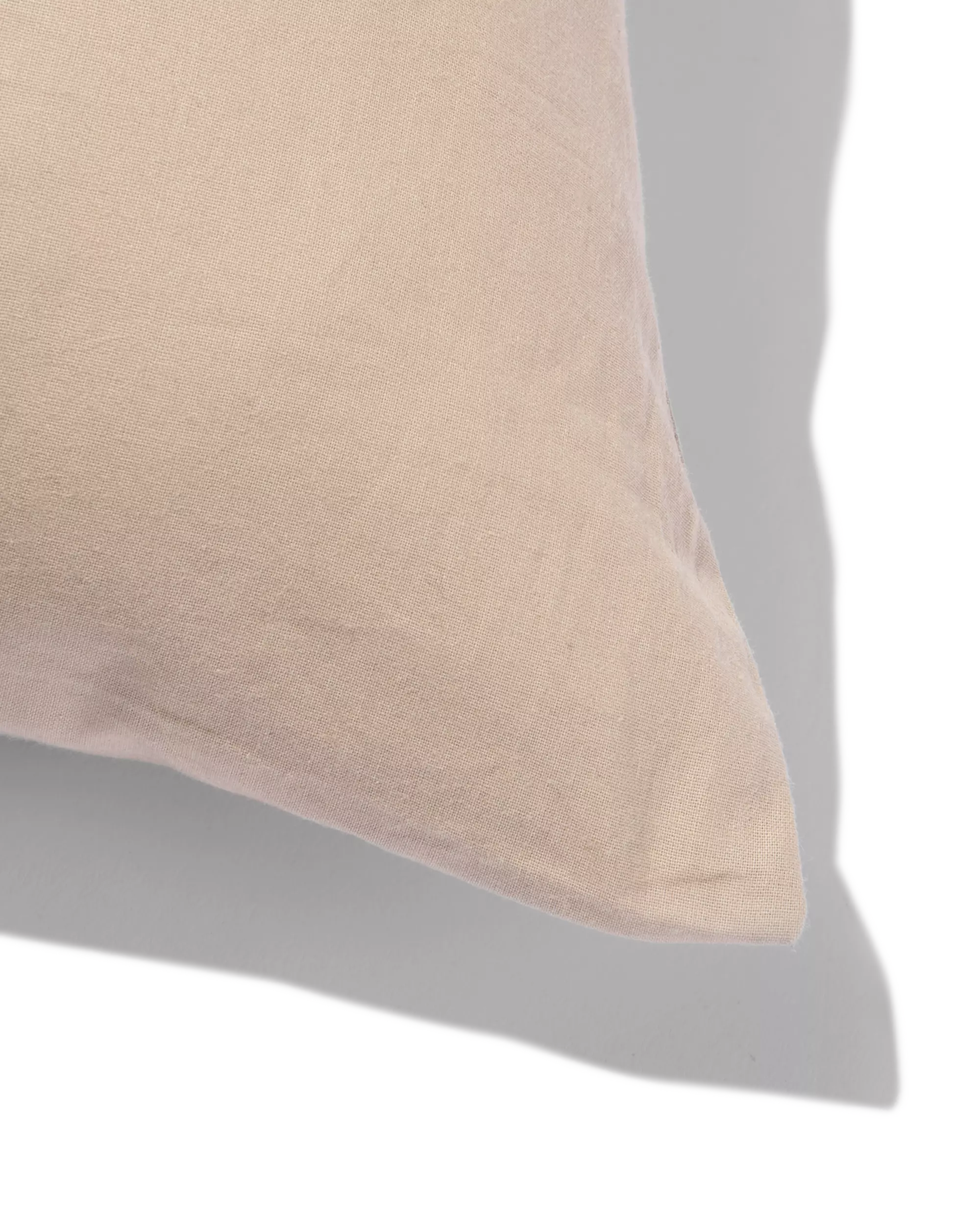 taie d'oreiller 50x160cm coton doux sable