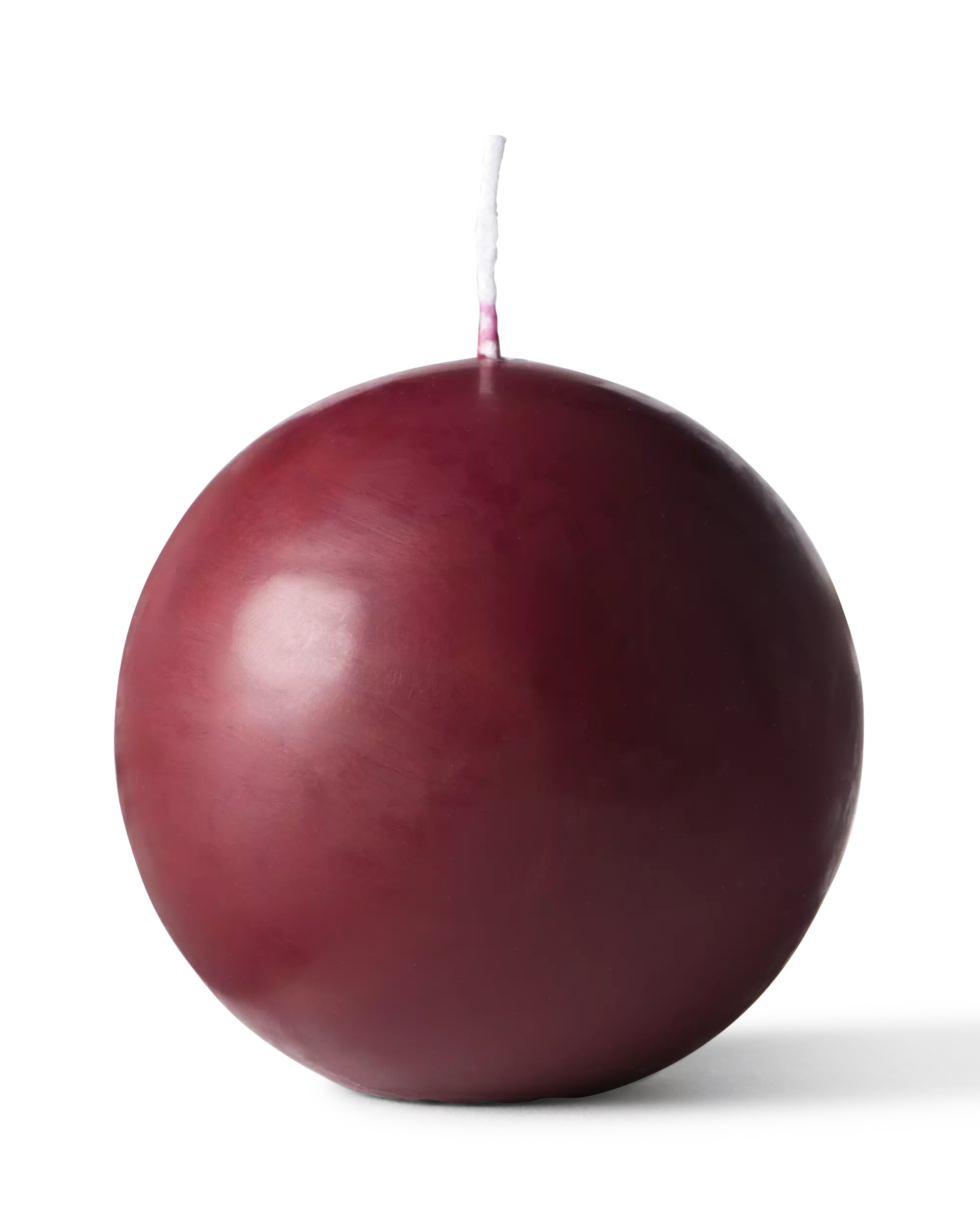 bougie parfumée globe ⌀10cm lavande-rose