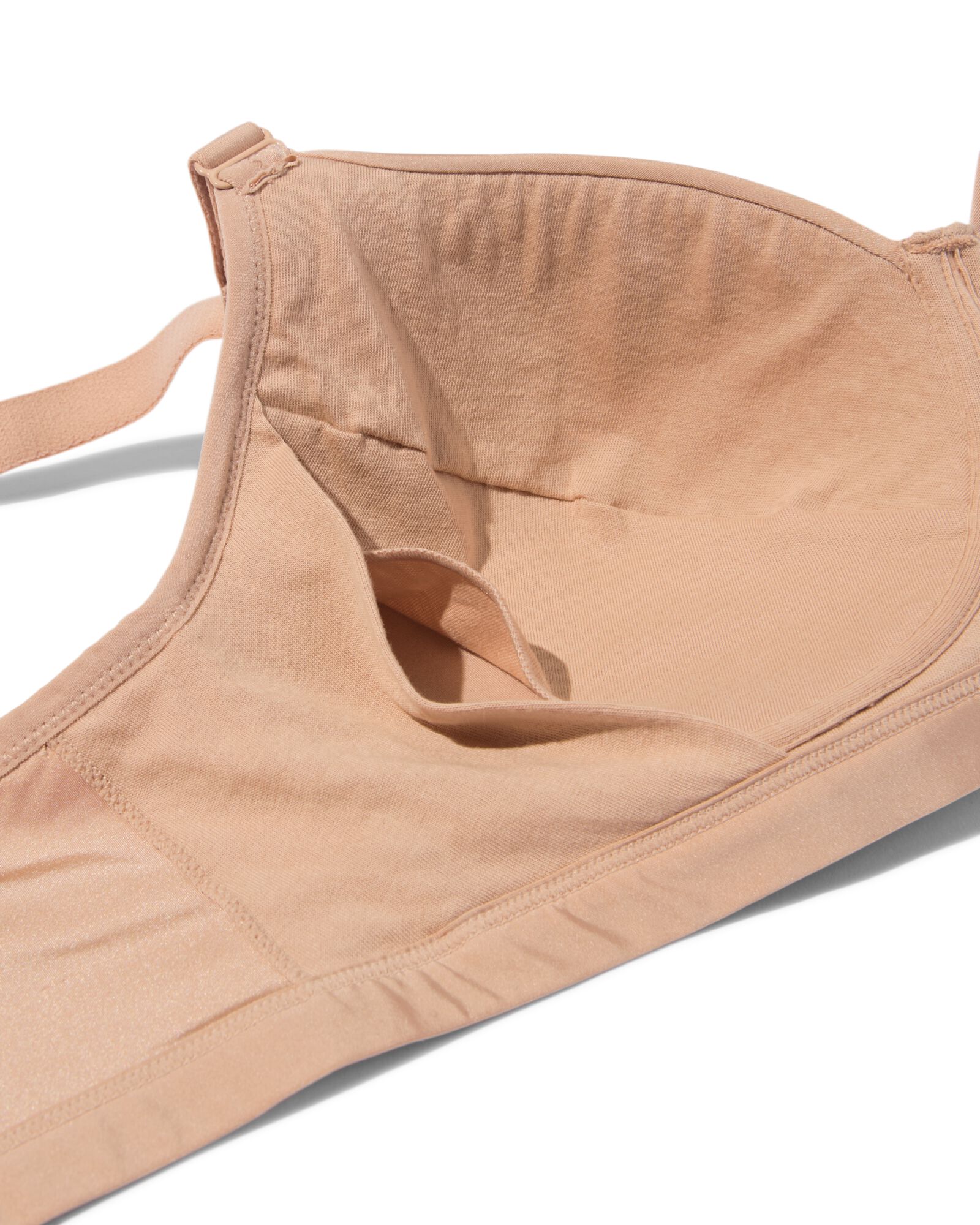 voorgevormde prothese bh zonder beugel beige beige - 21896960BEIGE - HEMA