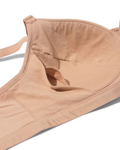 voorgevormde prothese bh zonder beugel beige beige - 21896960BEIGE - HEMA