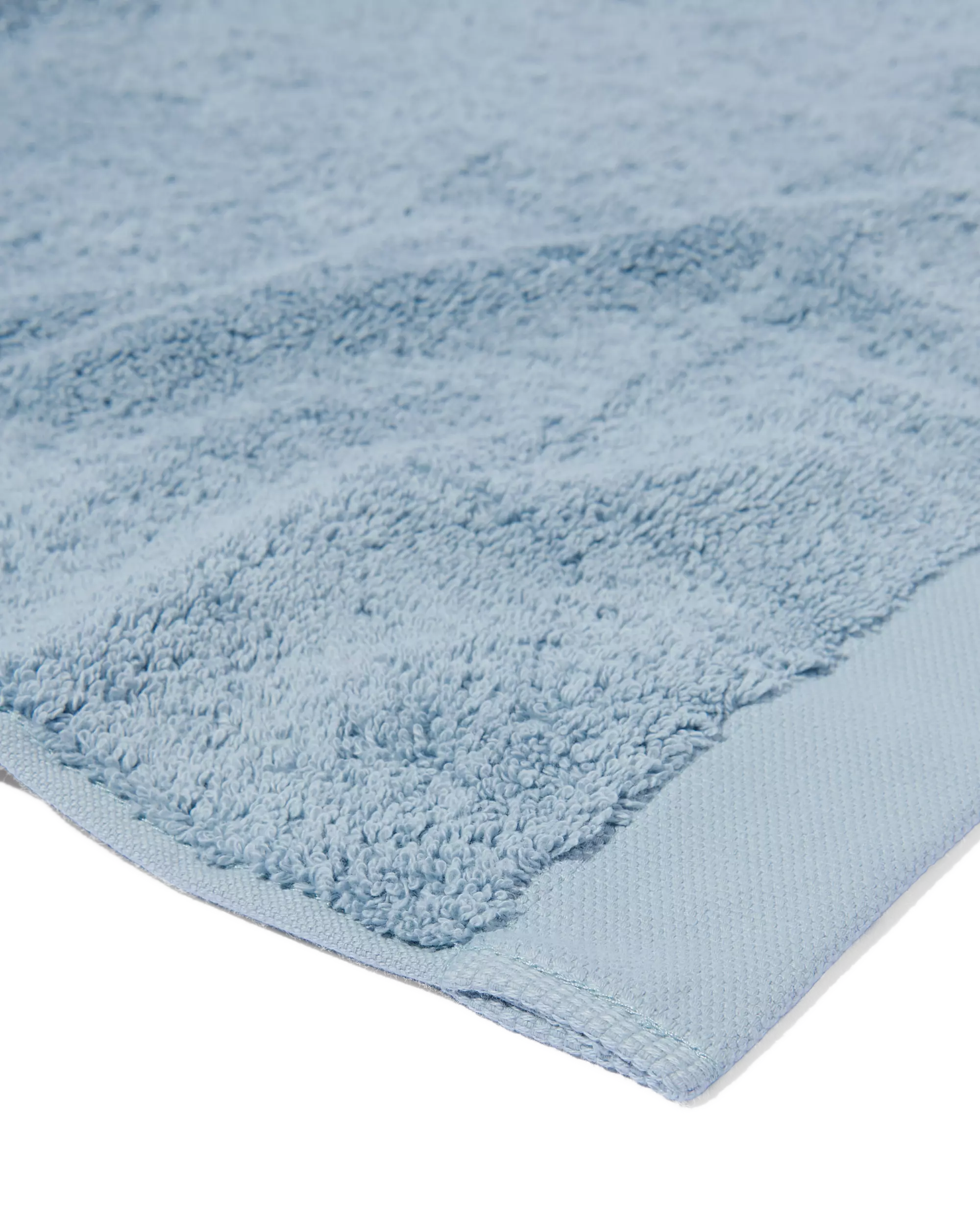 serviette de bain 60x110 qualité hôtelière extra douce bleu glacier
