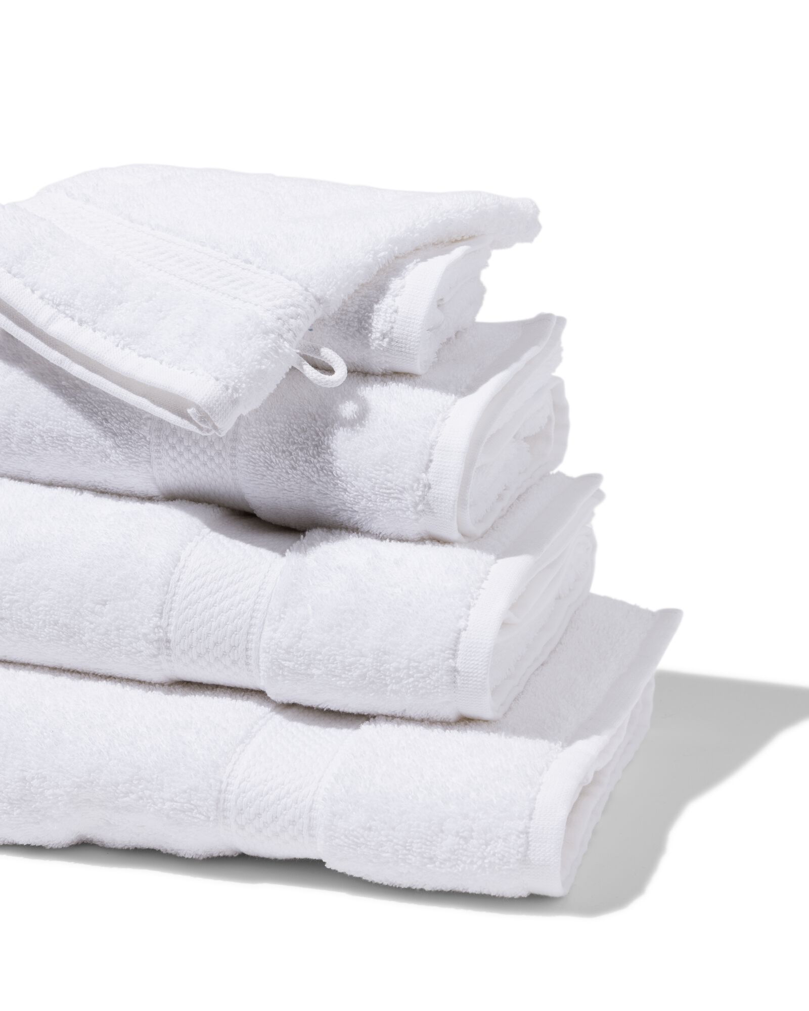 petite serviette - 30x55 cm - qualit&eacute; &eacute;paisse - blanc blanc petite serviette - 5202600 - HEMA