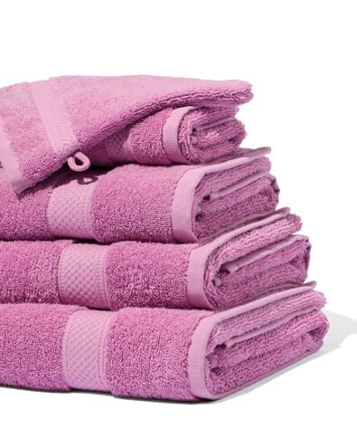 Handtuch, 50 x 100 cm, schwere Qualit&auml;t, violett-rosa purpurviolett Handtuch, 50 x 100 - 5250378 - HEMA