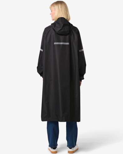 poncho de pluie l&eacute;ger adulte noir noir - 34440085BLACK - HEMA