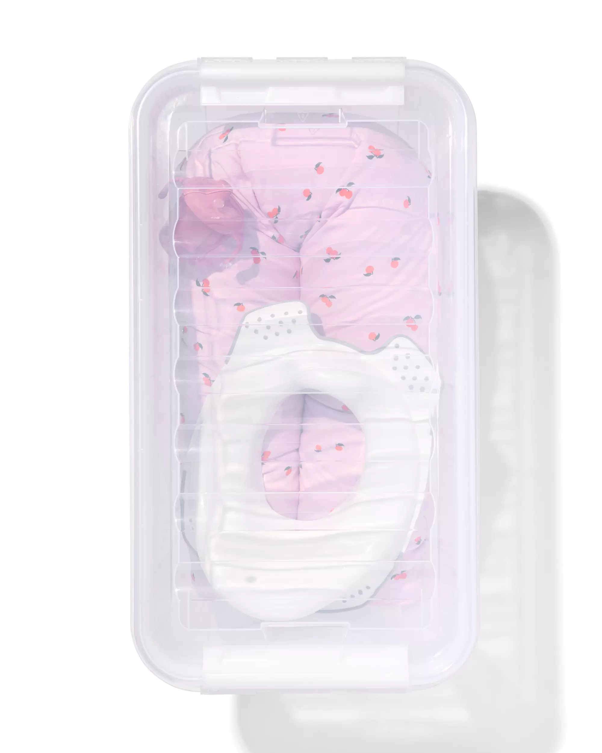 opbergbox 70L Paris transparant 72x40x38