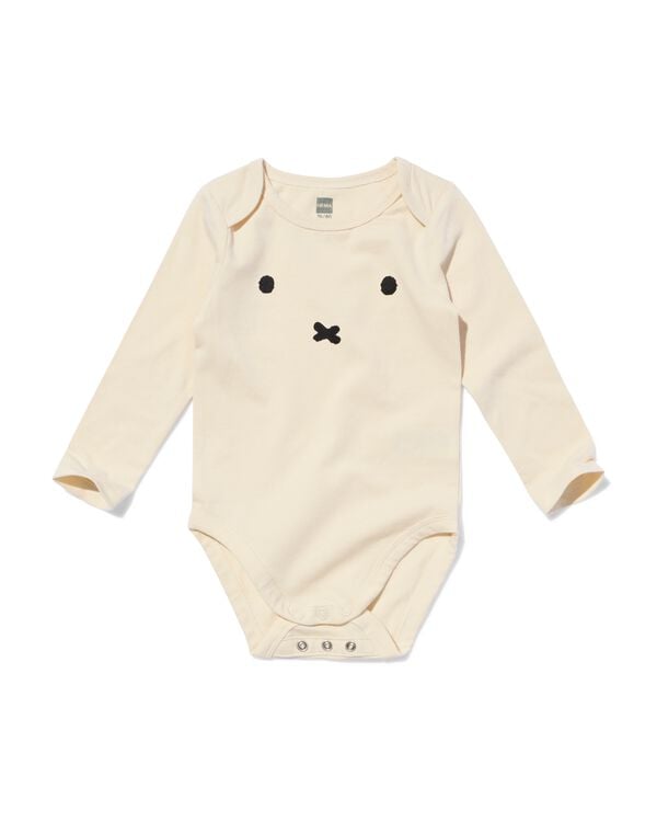 body b&eacute;b&eacute; Miffy  blanc blanc - 33311660WHITE - HEMA