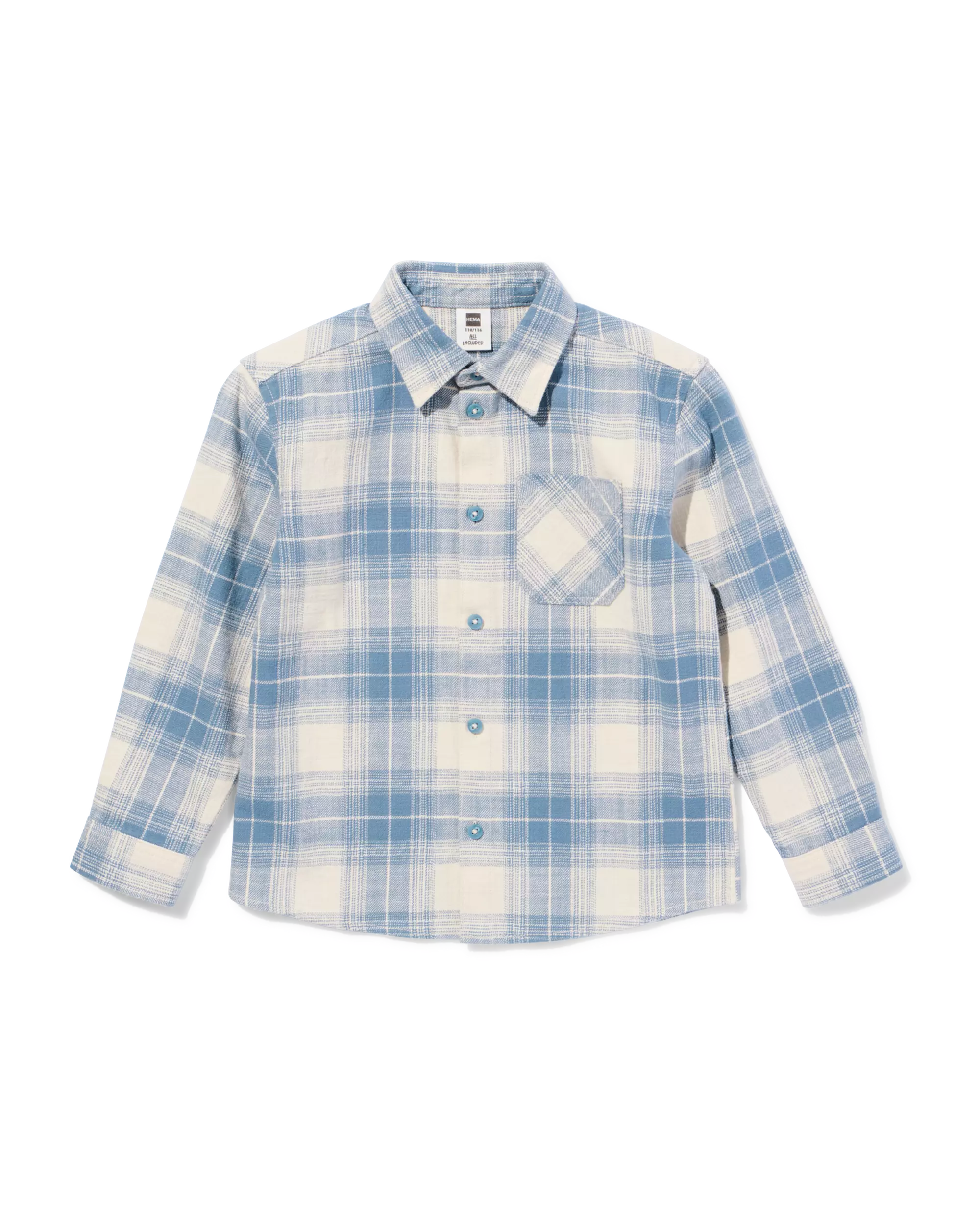 chemise enfant carreaux