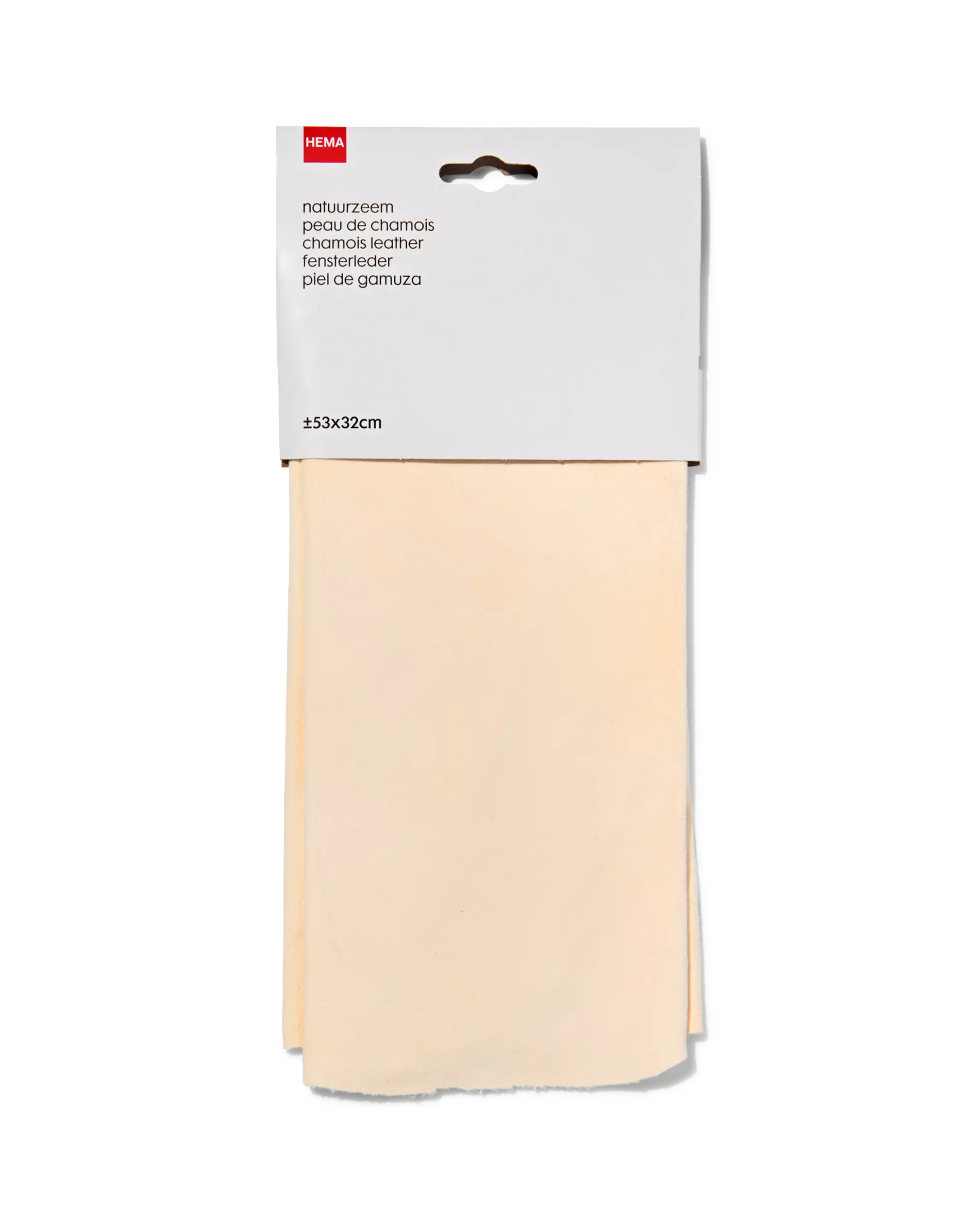 peau de chamois naturelle 53x32