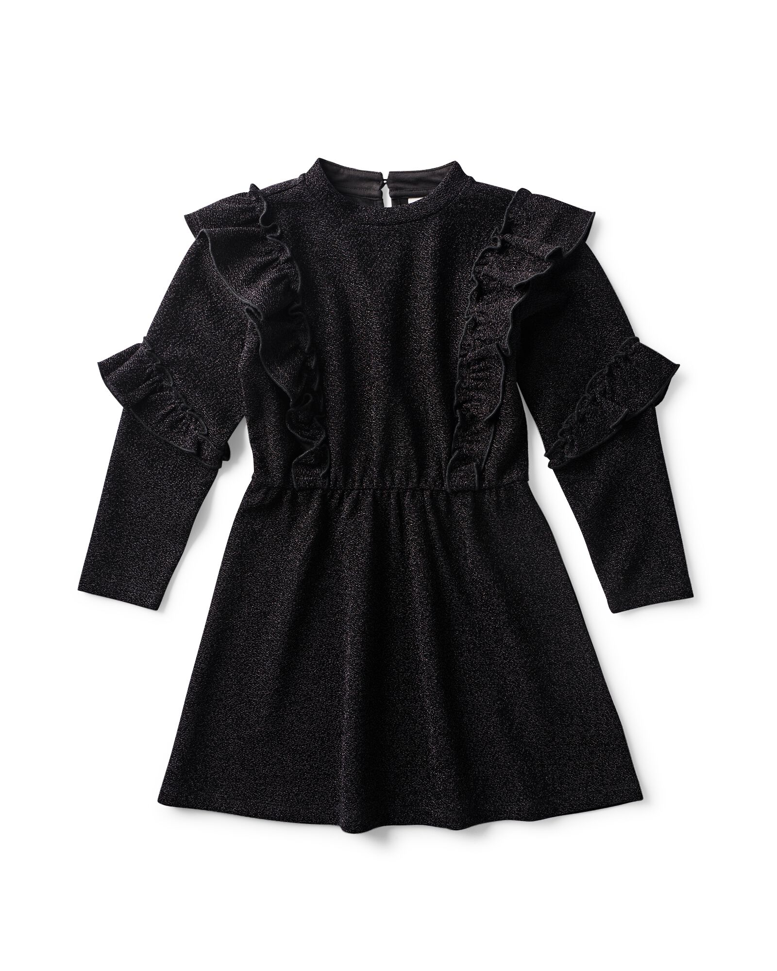 Kinderkleid aus Jersey normale Passform schwarz schwarz - 30899004BLACK - HEMA