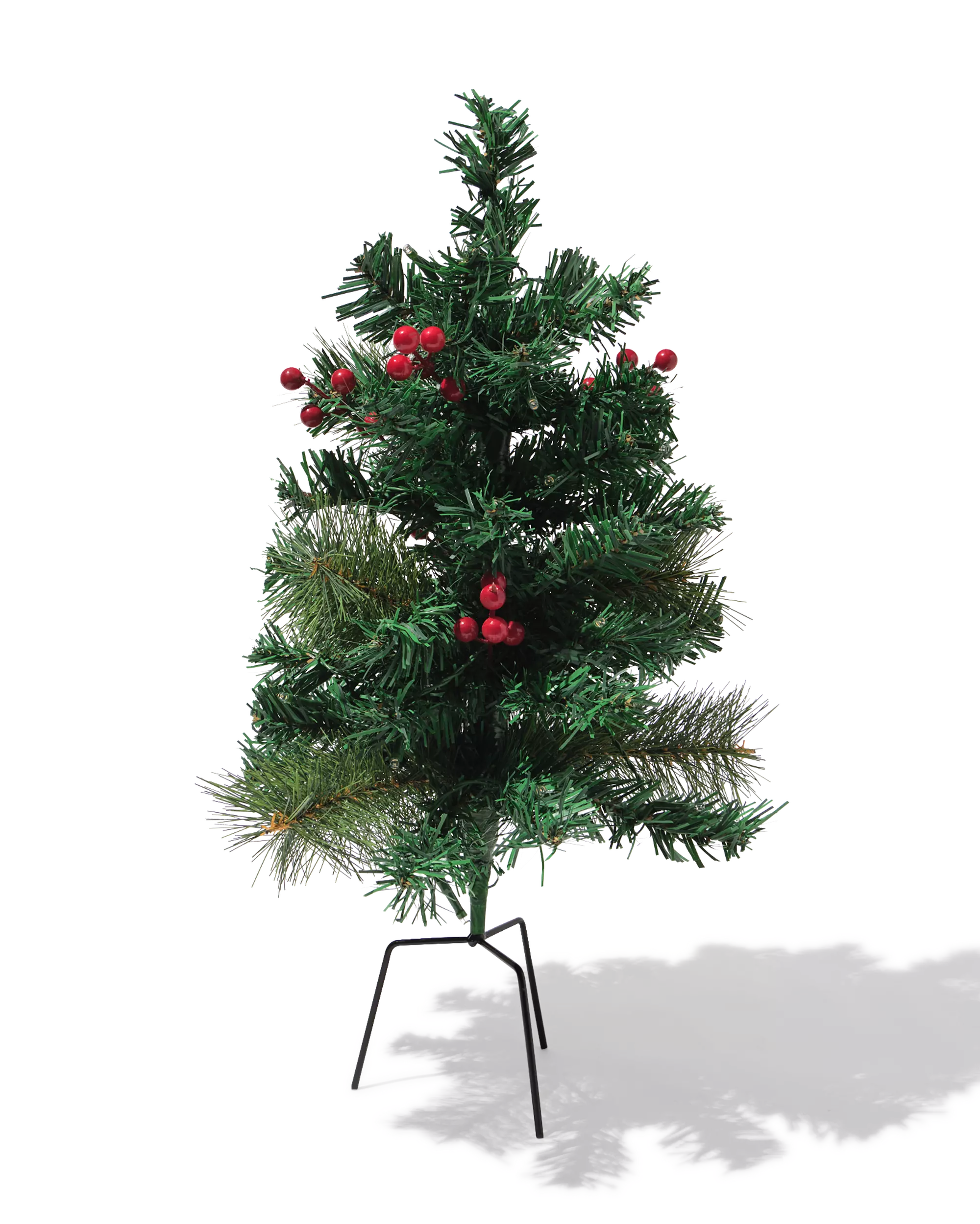 mini kerstboom 54cm met lampjes 