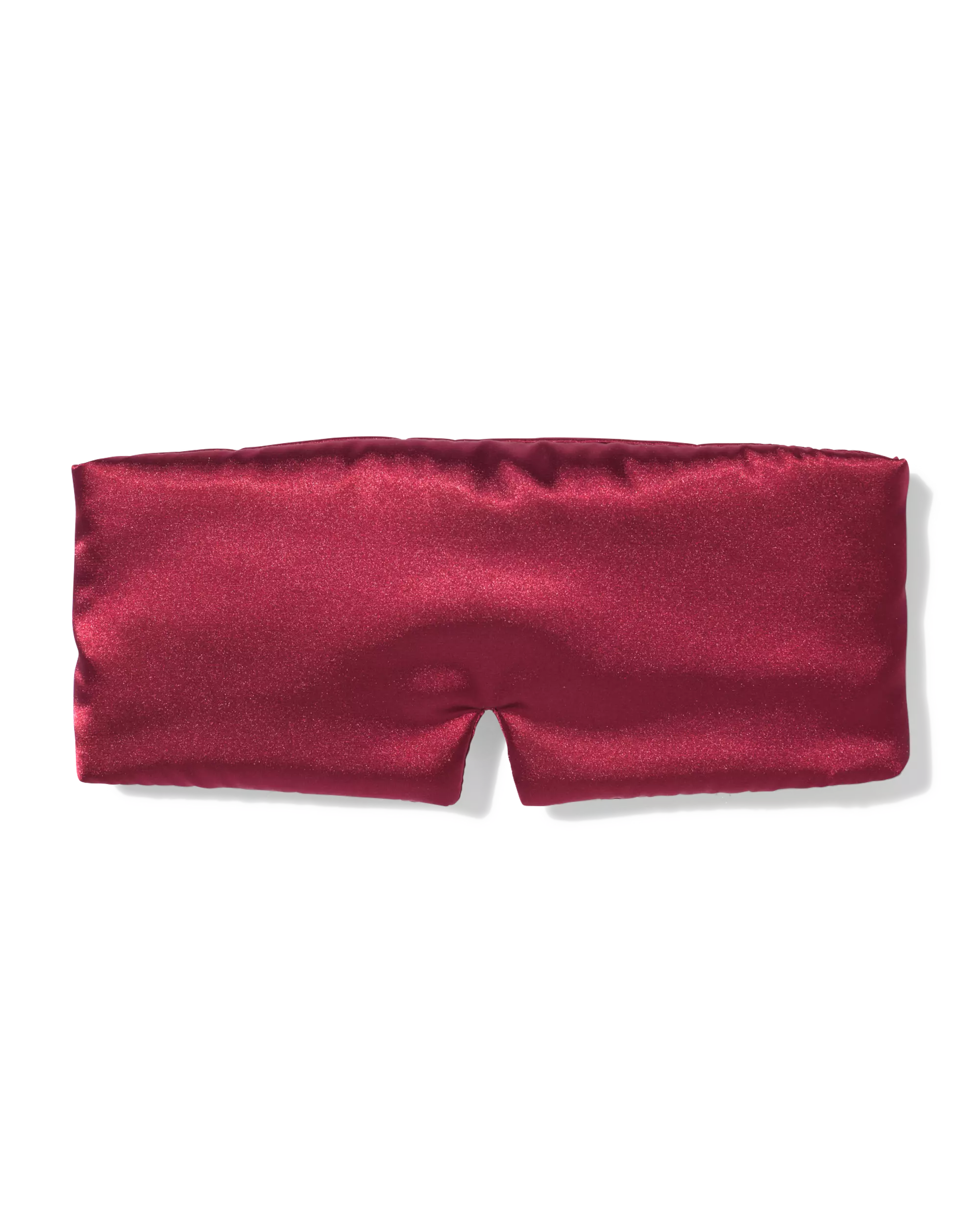 masque de sommeil satin bordeaux