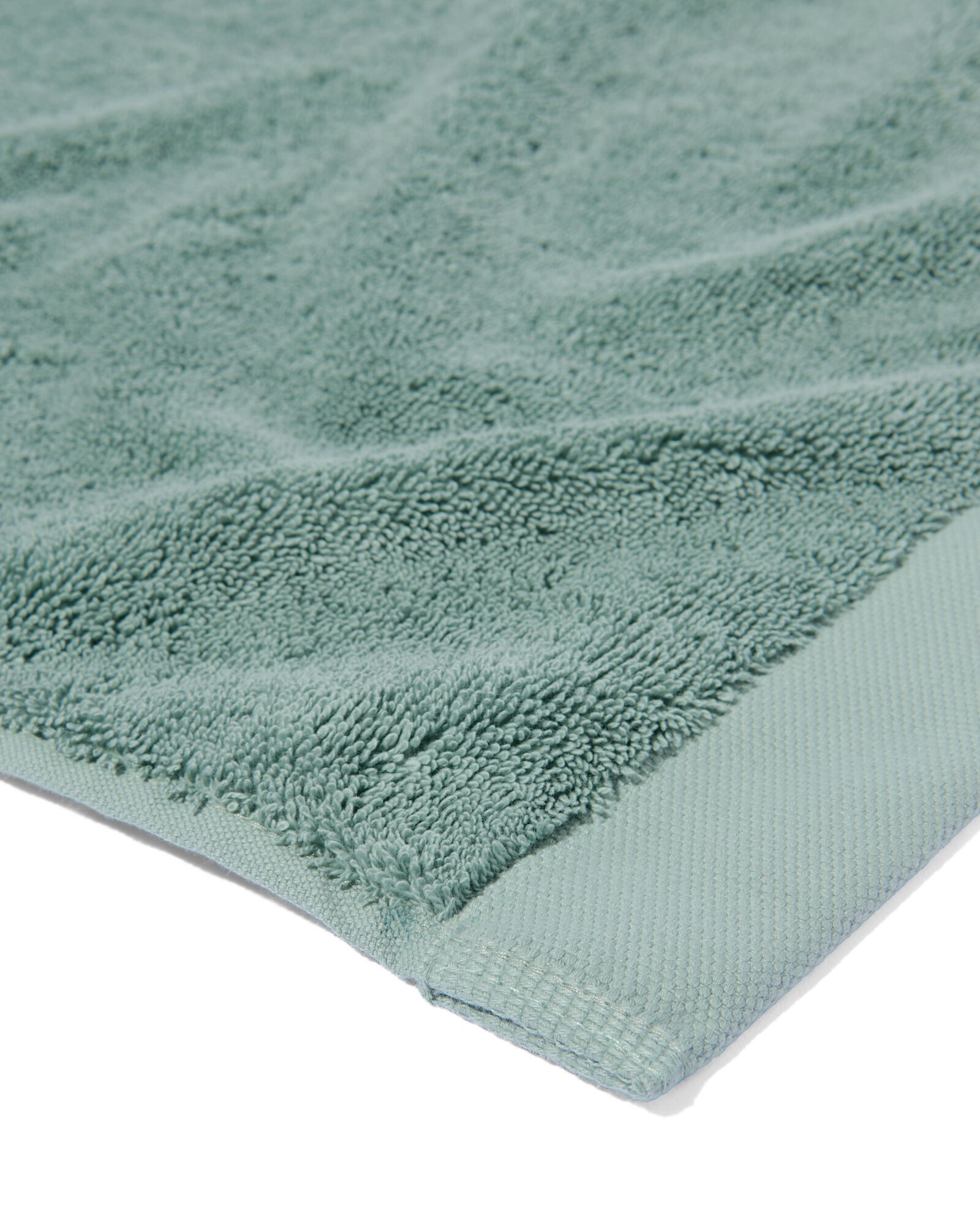 serviette de bain 50x100 qualit&eacute; h&ocirc;teli&egrave;re extra douce bleu vert vert marin serviette 50 x 100 - 5284608 - HEMA