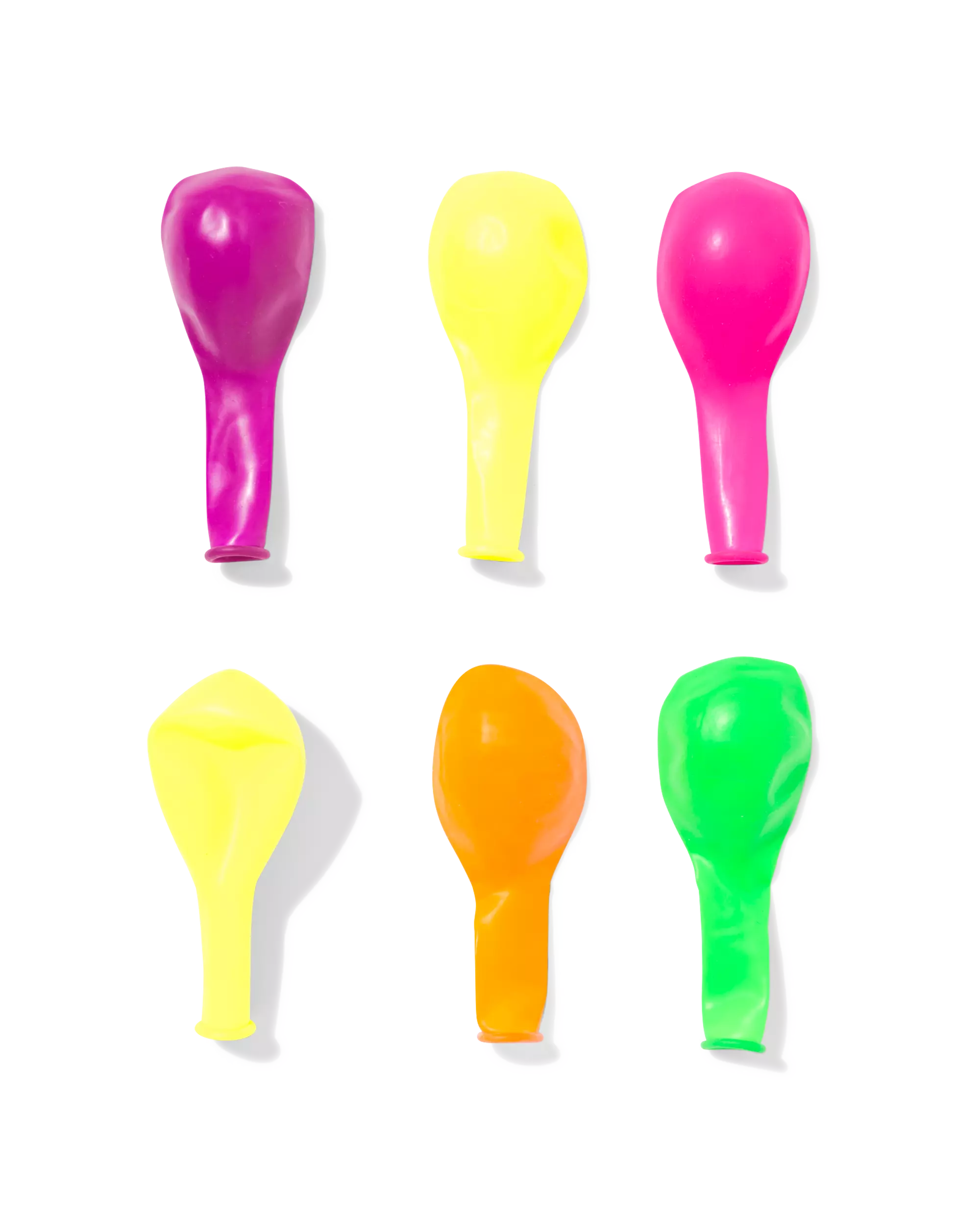 Luftballons, Ø 23 cm, neonfarben – 10 Stück