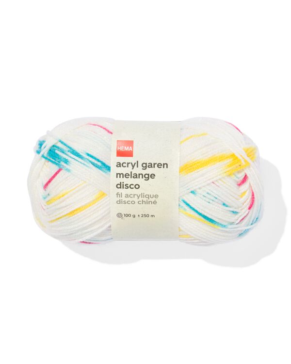 acryl garen disco melange 100gram 250meter