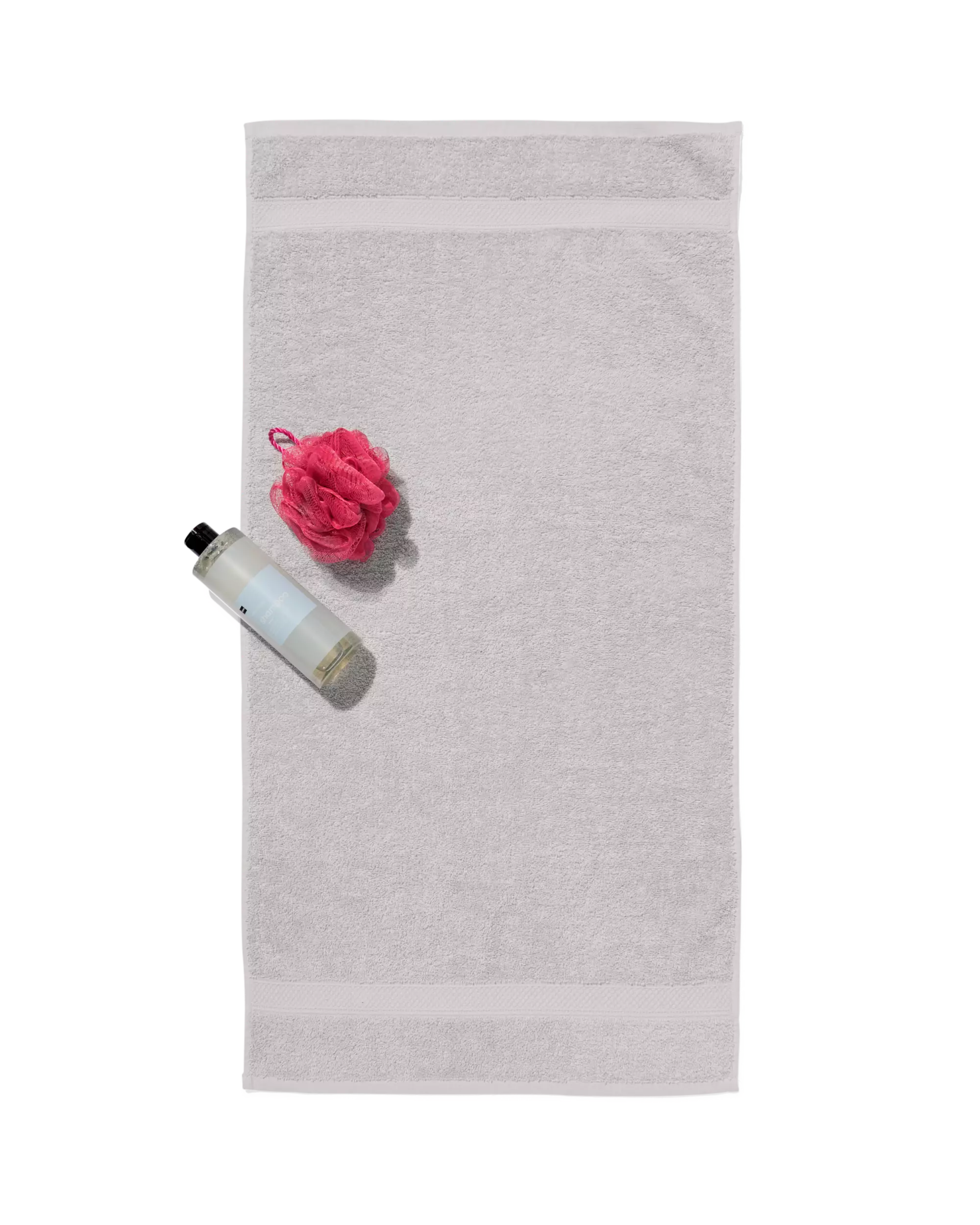 serviette de bain-50x100 cm-qualité épaisse-gris clair uni