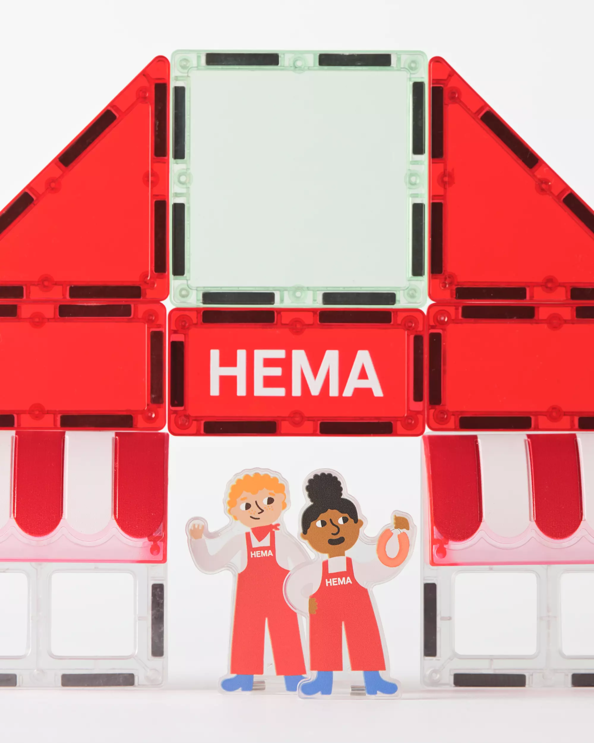 jeu de construction magnétique magasin HEMA 