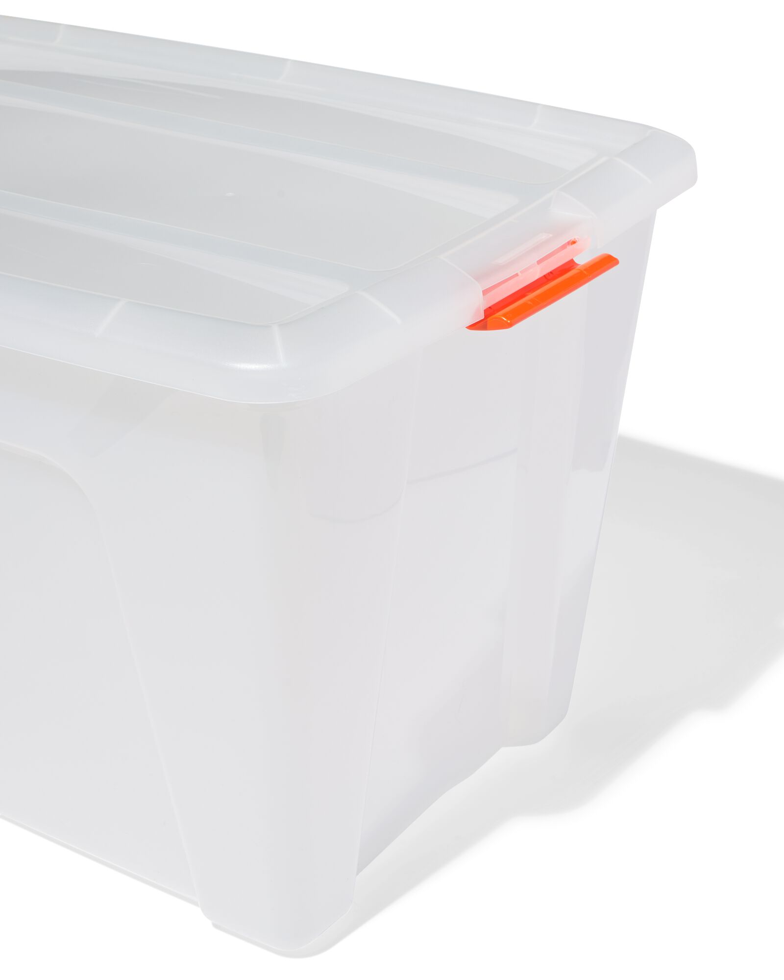 bo&icirc;te de rangement 60L Tokyo transparent 58x39.5x36.5 recycl&eacute;e 58 x 39.5 x 36.5 Tokyo - 39810410 - HEMA