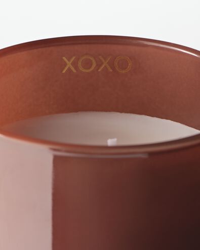 bougie en verre &Oslash;8x9cm lettre X X bougie en verre - 61102683 - HEMA