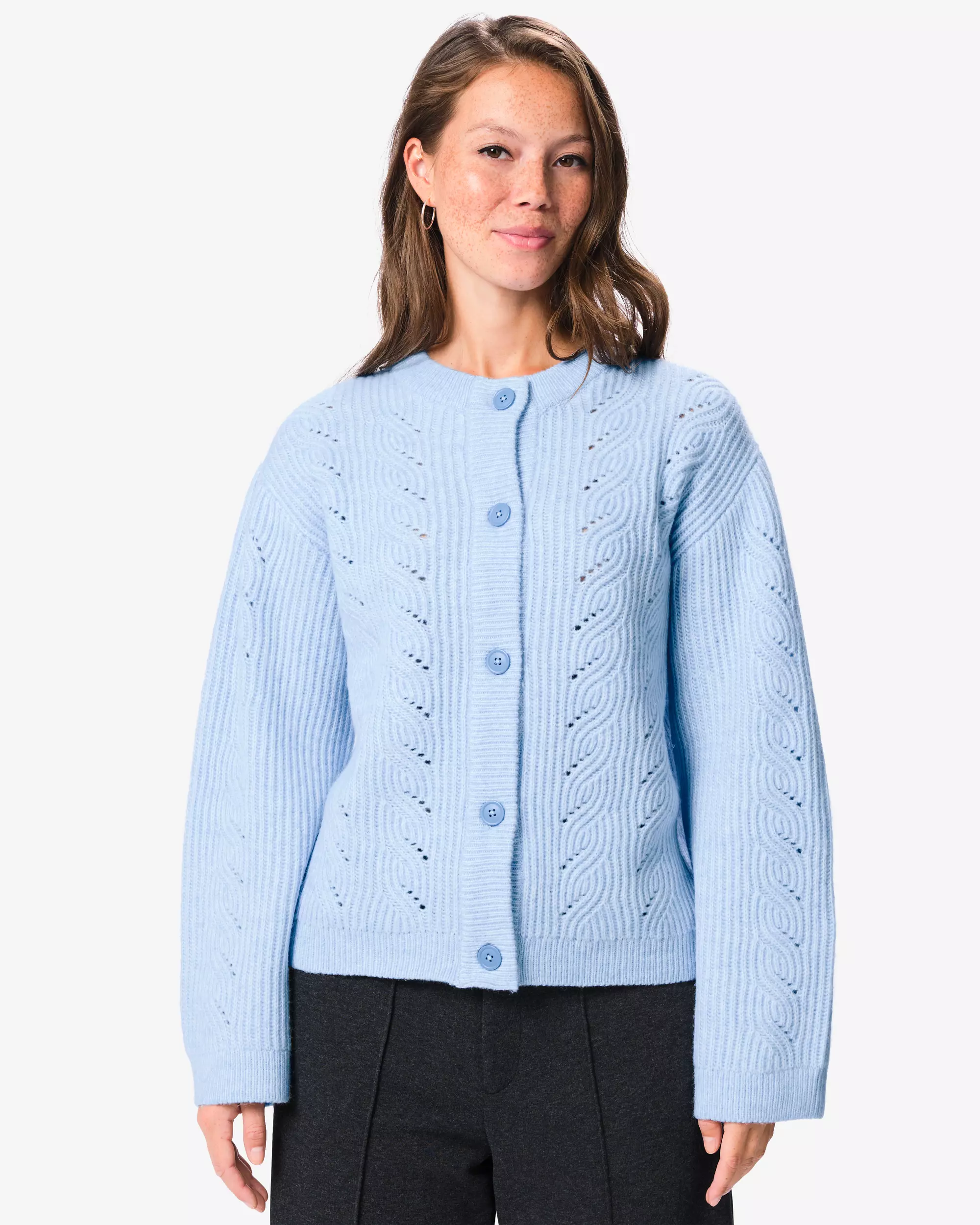 damesvest kabel 