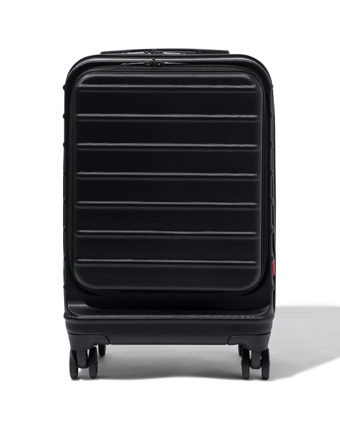 valise avec poche frontale ABS 35x25x55 noir