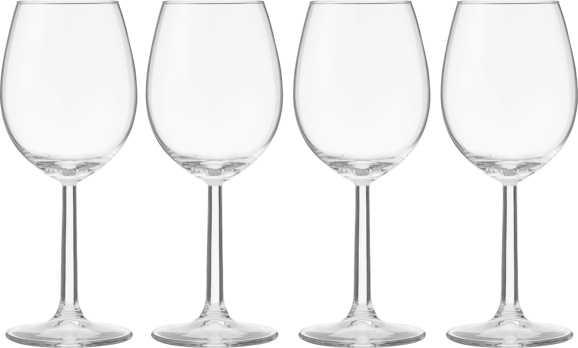 4er-Pack Weißweingläser, 320 ml