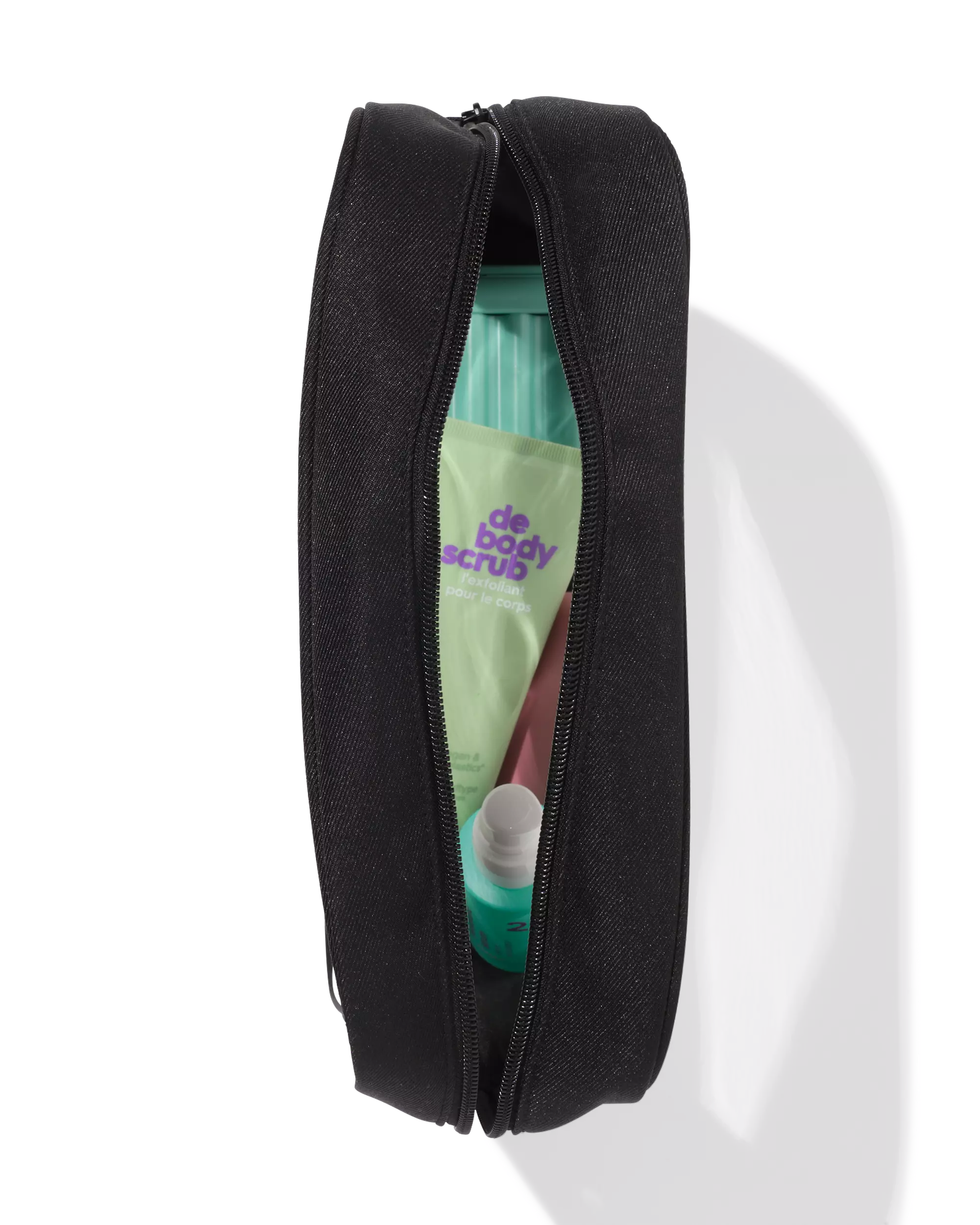 trousse de toilette 25x20cm transparente
