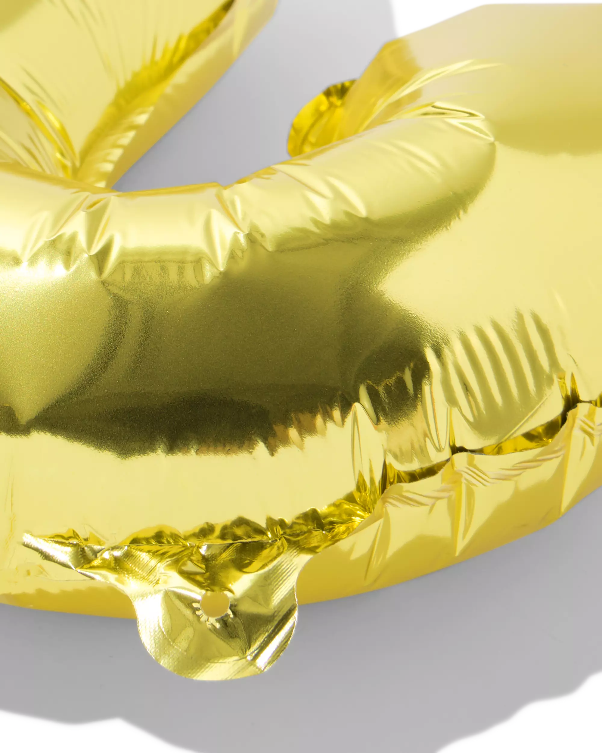 ballon aluminium numéro 21 60cm doré