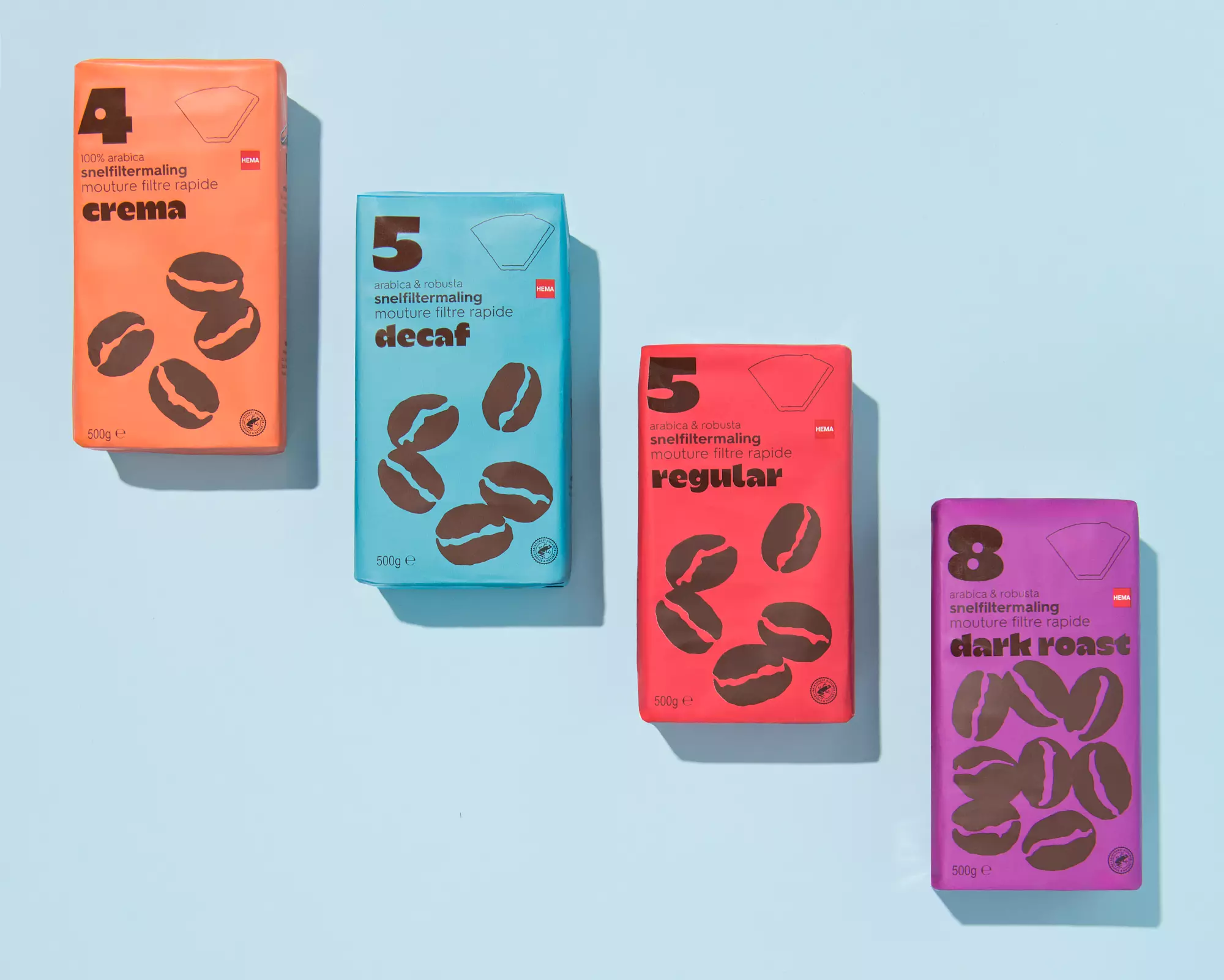 café moulu crema - 500 g