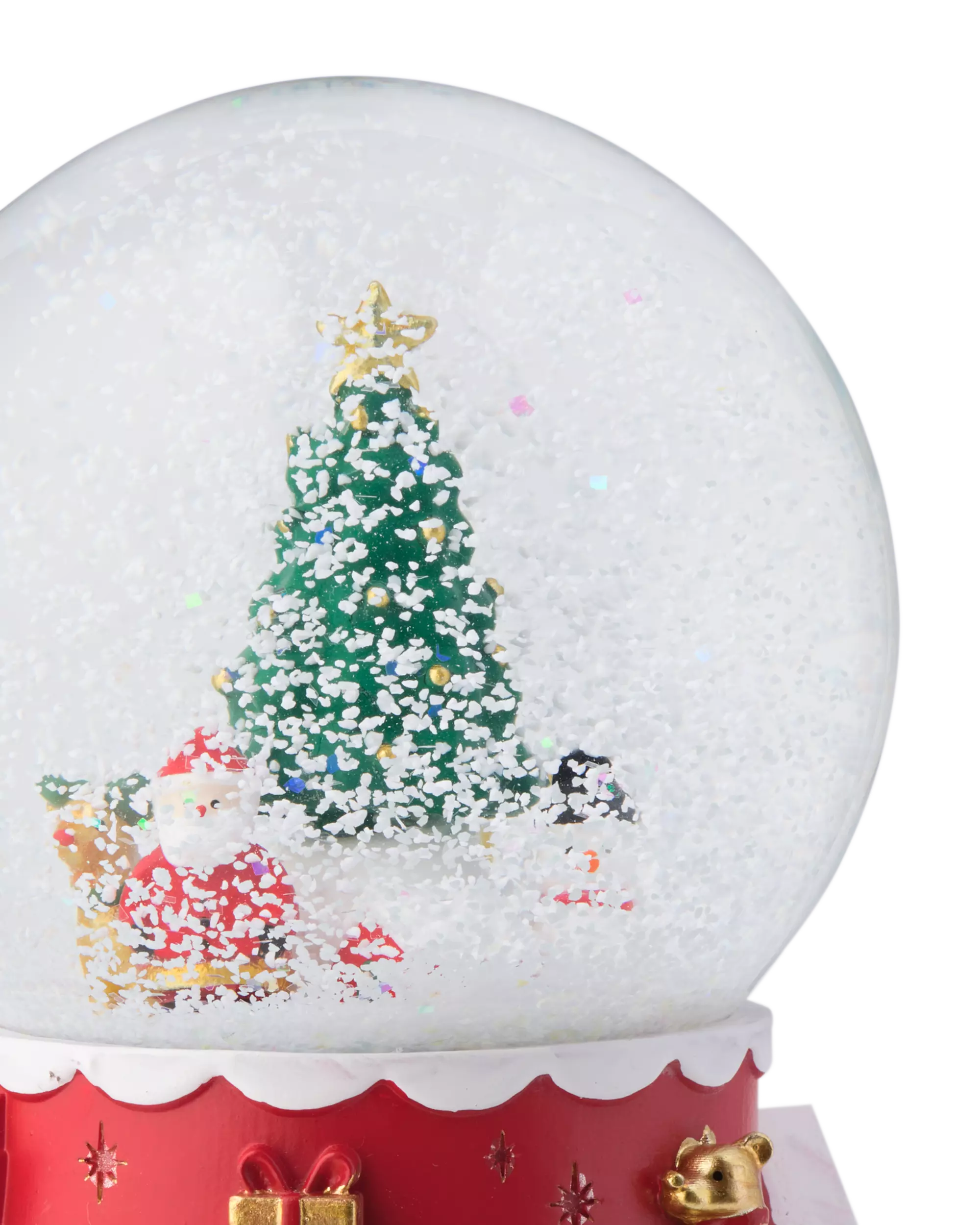 boule à neige ⌀10 x 14,5 cm Noël