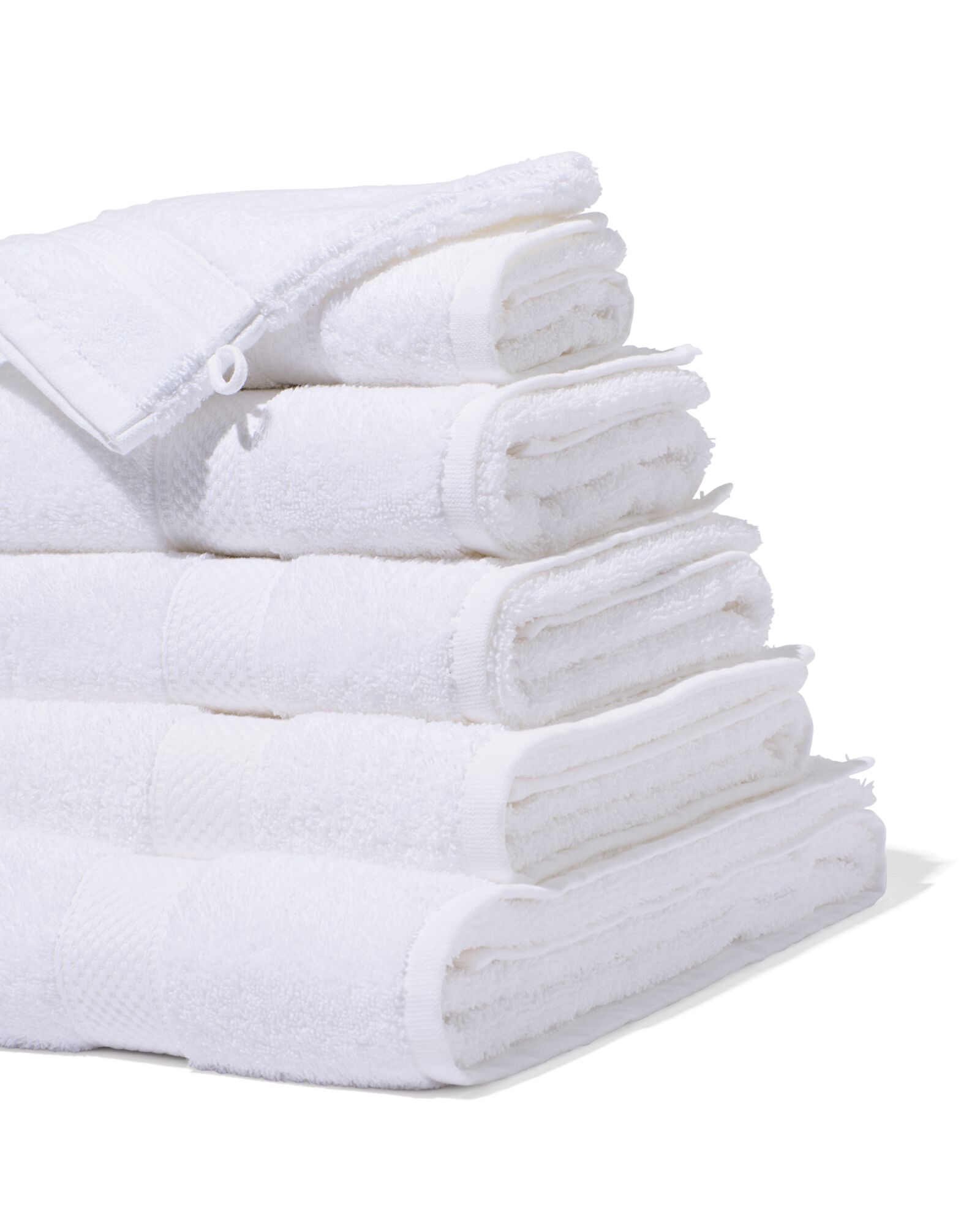 serviette de bain - 70x140 cm - qualit&eacute; &eacute;paisse - blanc blanc serviette 70 x 140 - 5214600 - HEMA