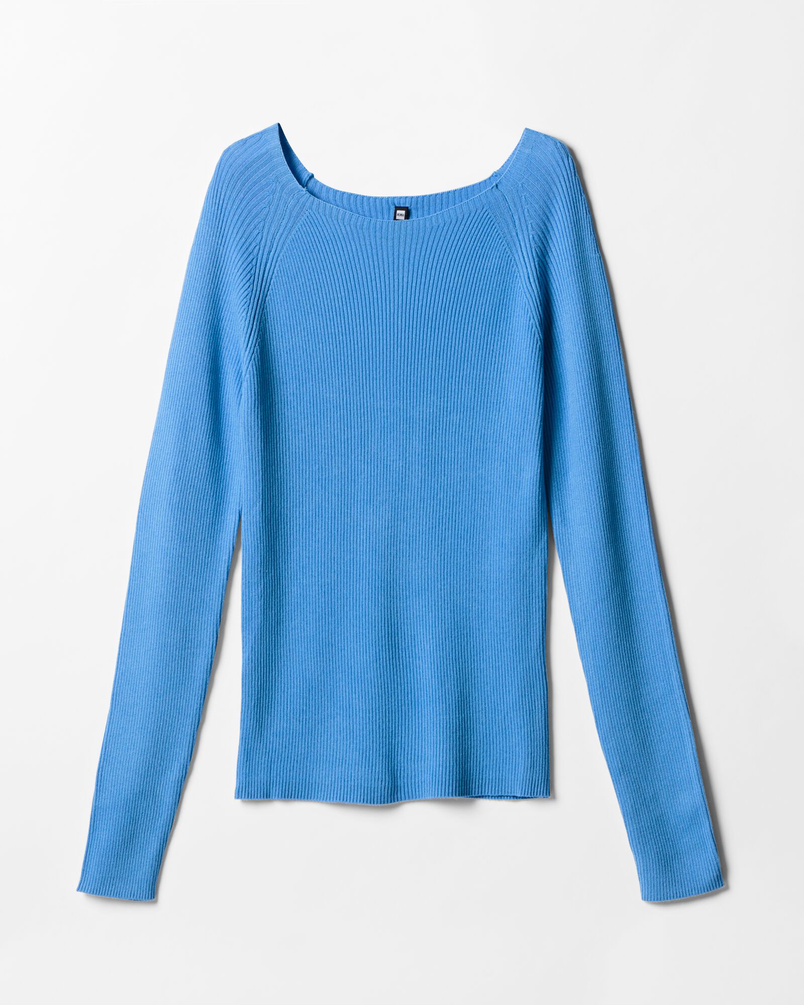 damestrui Louisa rib blauw blauw - 36214870BLUE - HEMA